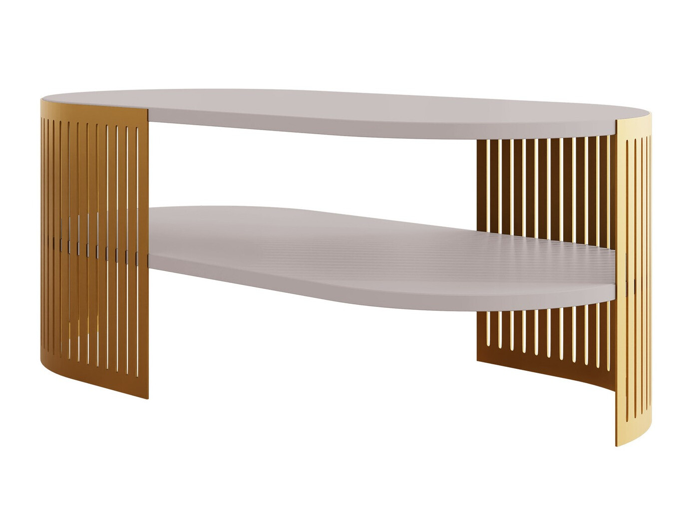 Mesa de centro Civer VII (Dorado + Cachemira)