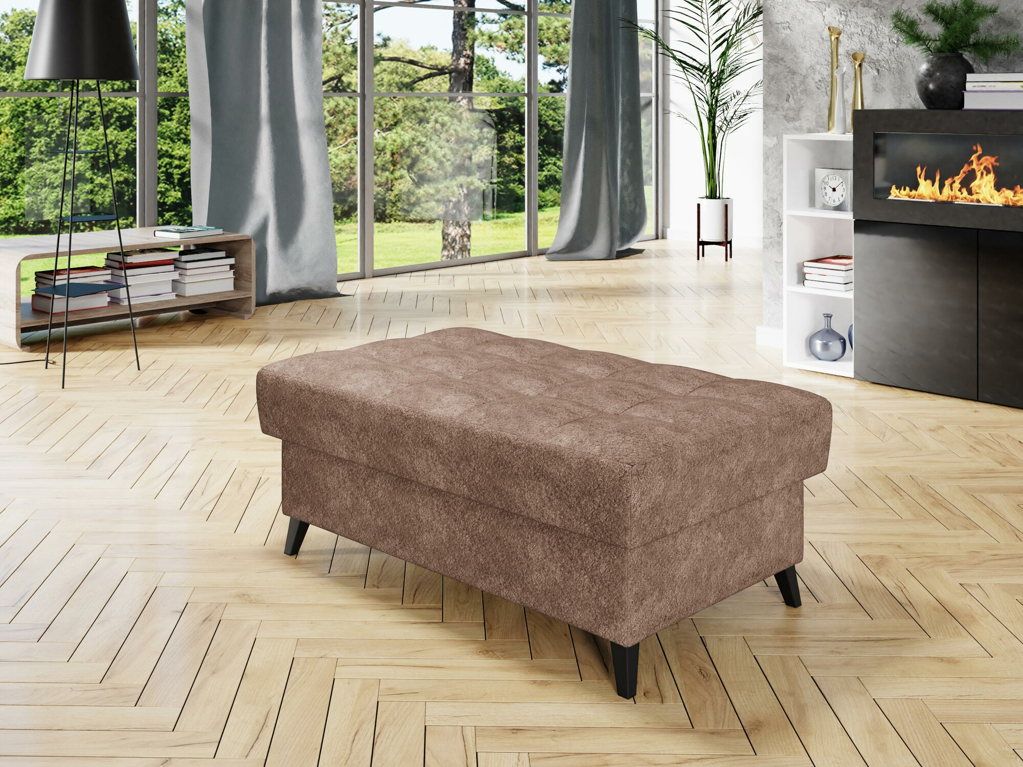 Banco tapizado Comfivo 236 (Coral 45)