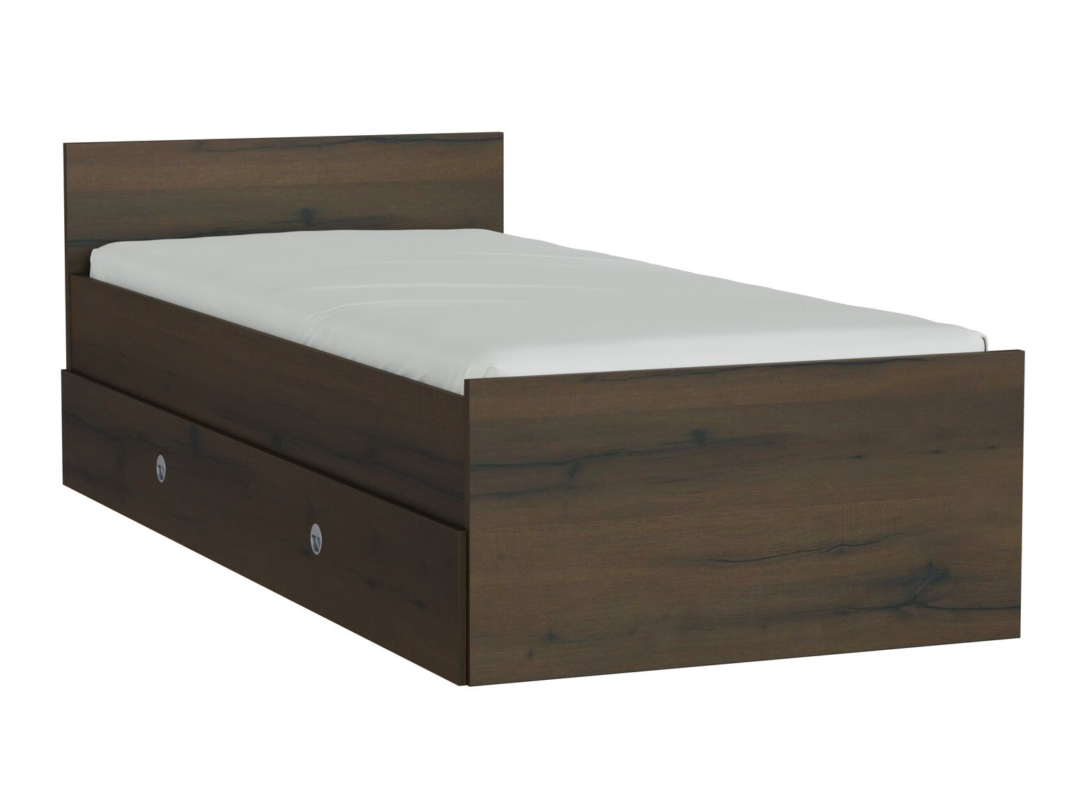 Cama Novsore 126 (Roble oscuro)