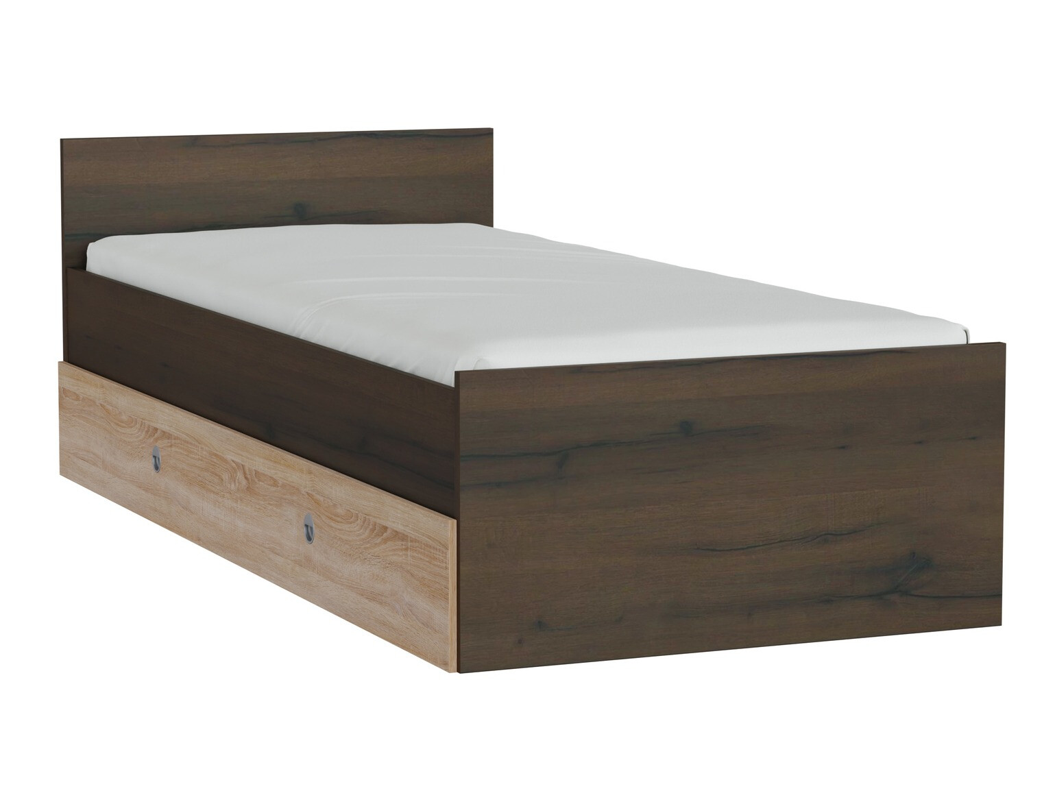 Cama Novsore 126 (Roble oscuro)