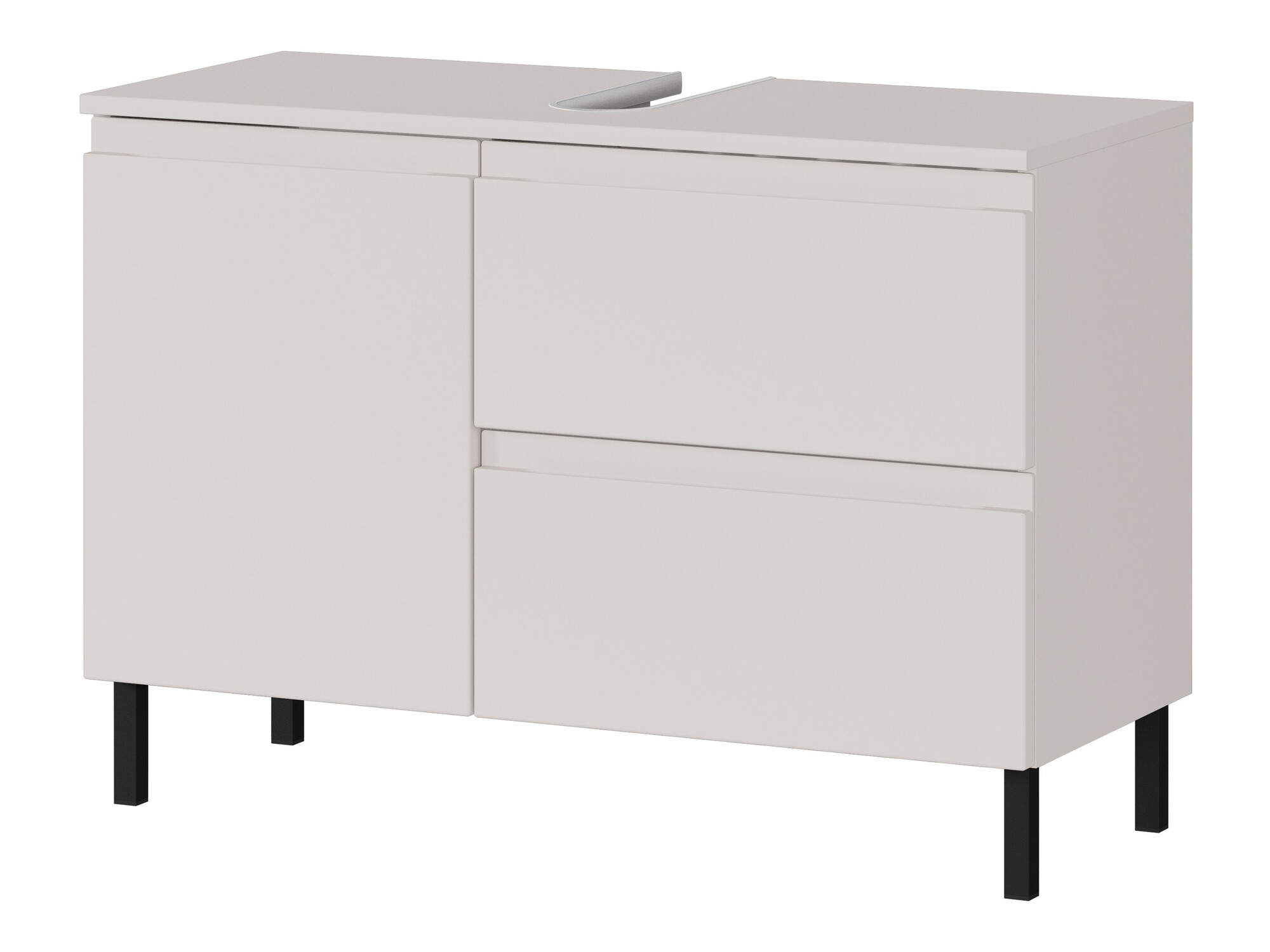 Armario de baño de pie para lavabo Talmira 102 (Cachemira)