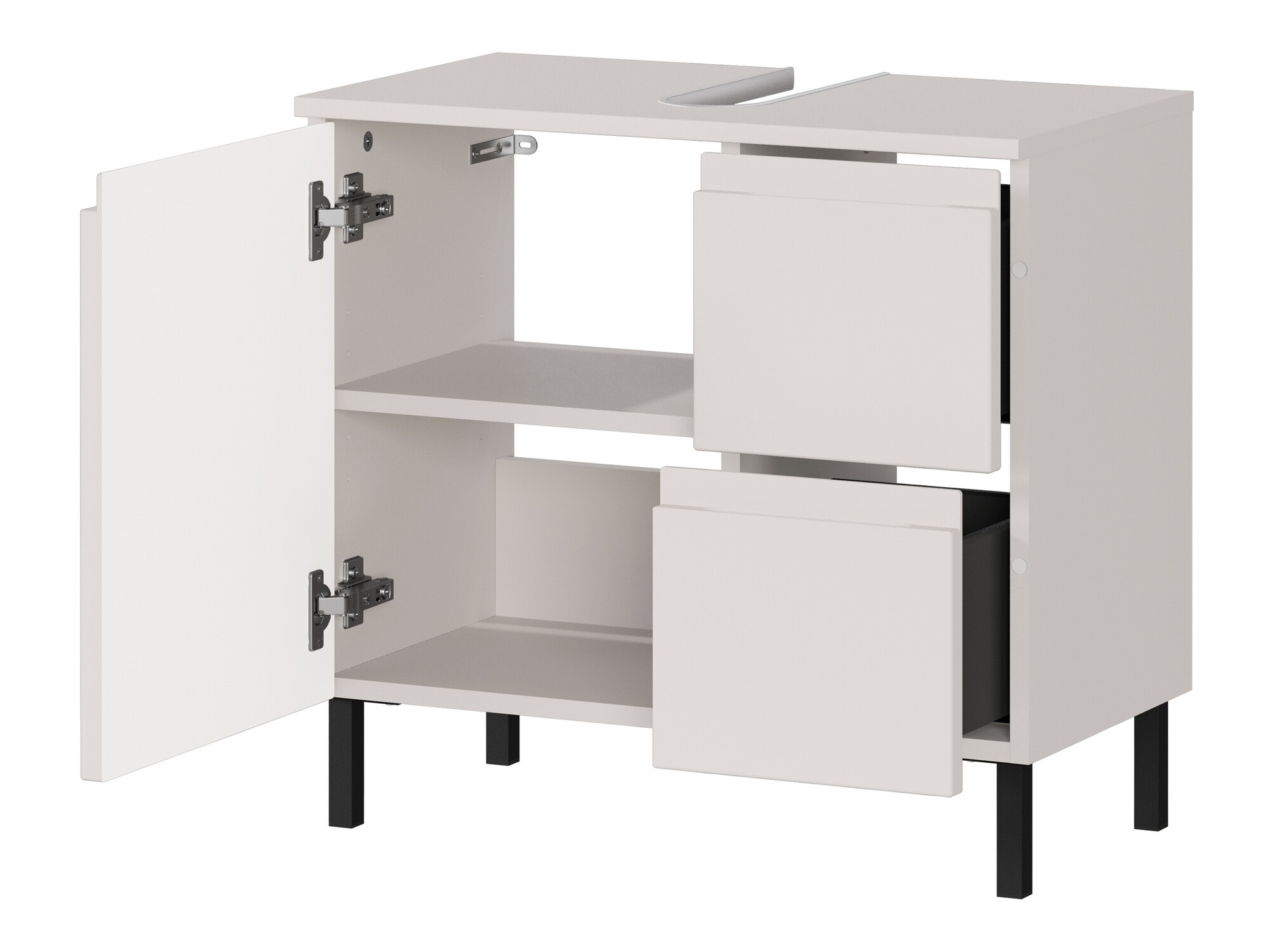 Armario de baño de pie para lavabo Talmira 103 (Cachemira)