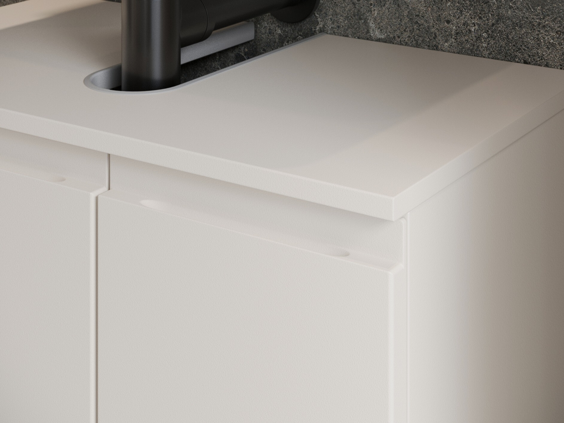 Armario de baño de pie para lavabo Talmira 103 (Cachemira)