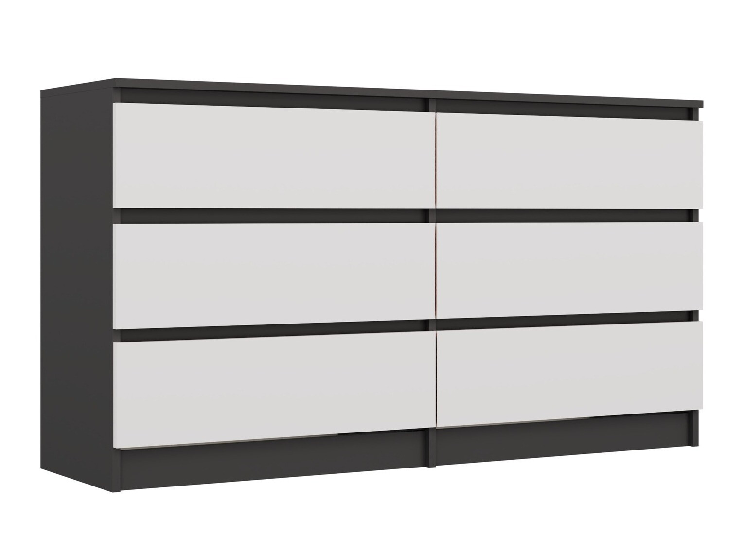 Cómoda Elbvelu 102 (Antracita + Blanco)