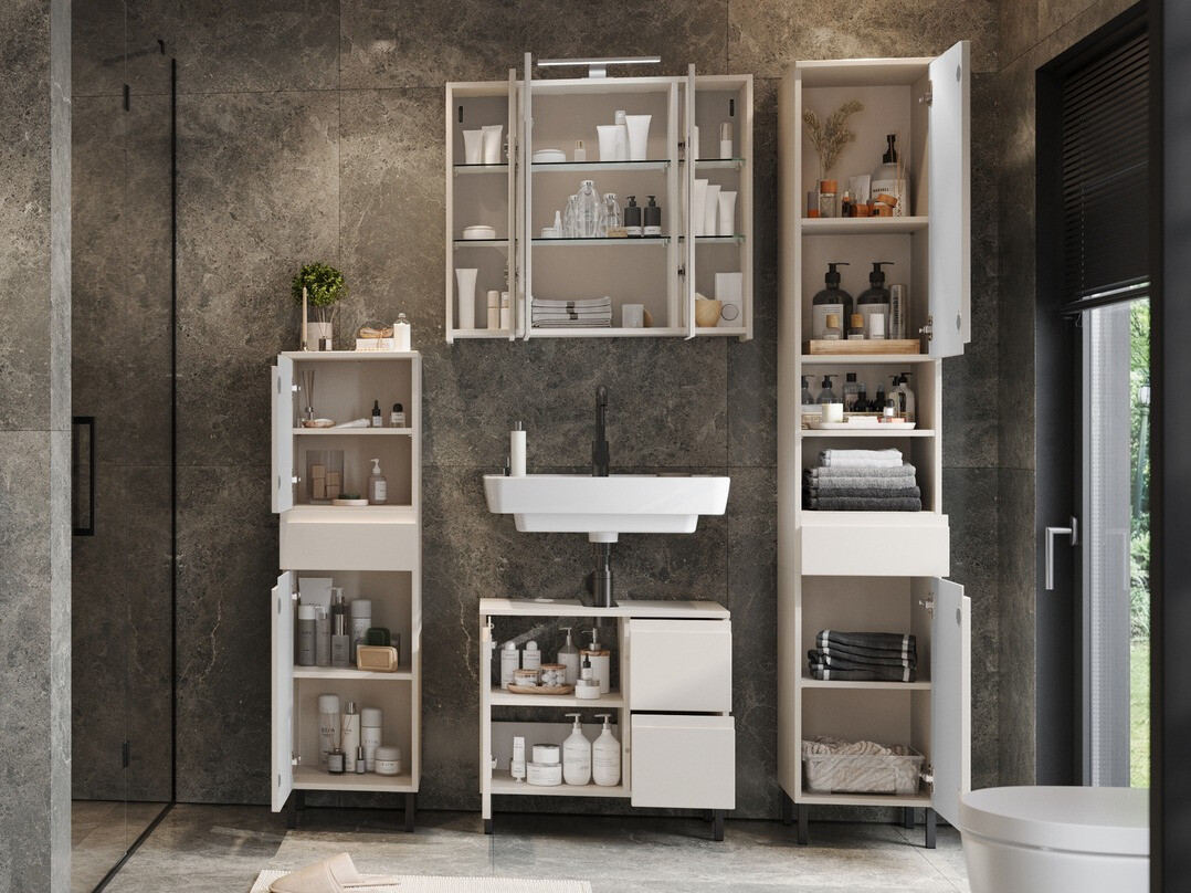 Conjunto de mueble de baño Talmira 115