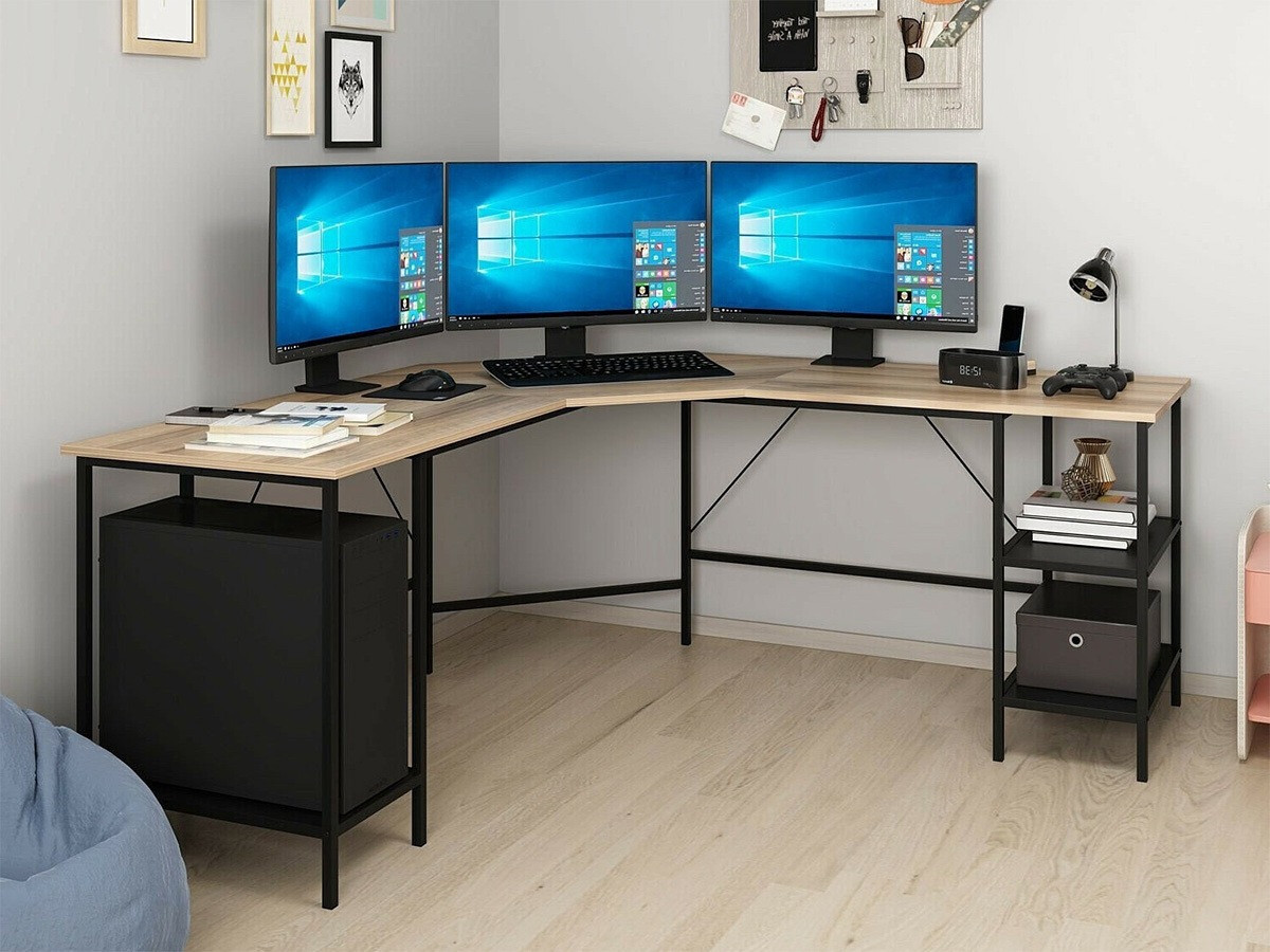 Mesa de ordenador esquinera Kailua 2461