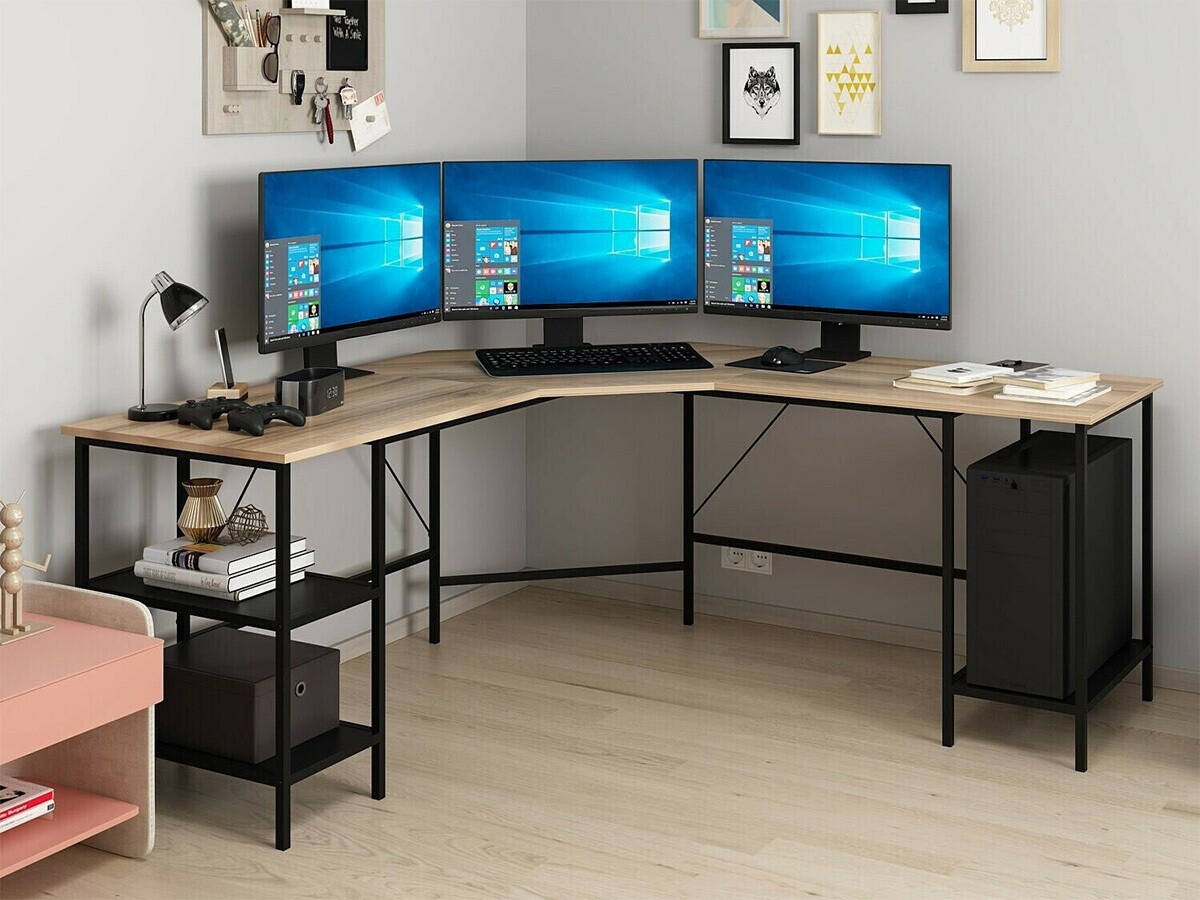 Mesa de ordenador esquinera Kailua 2461