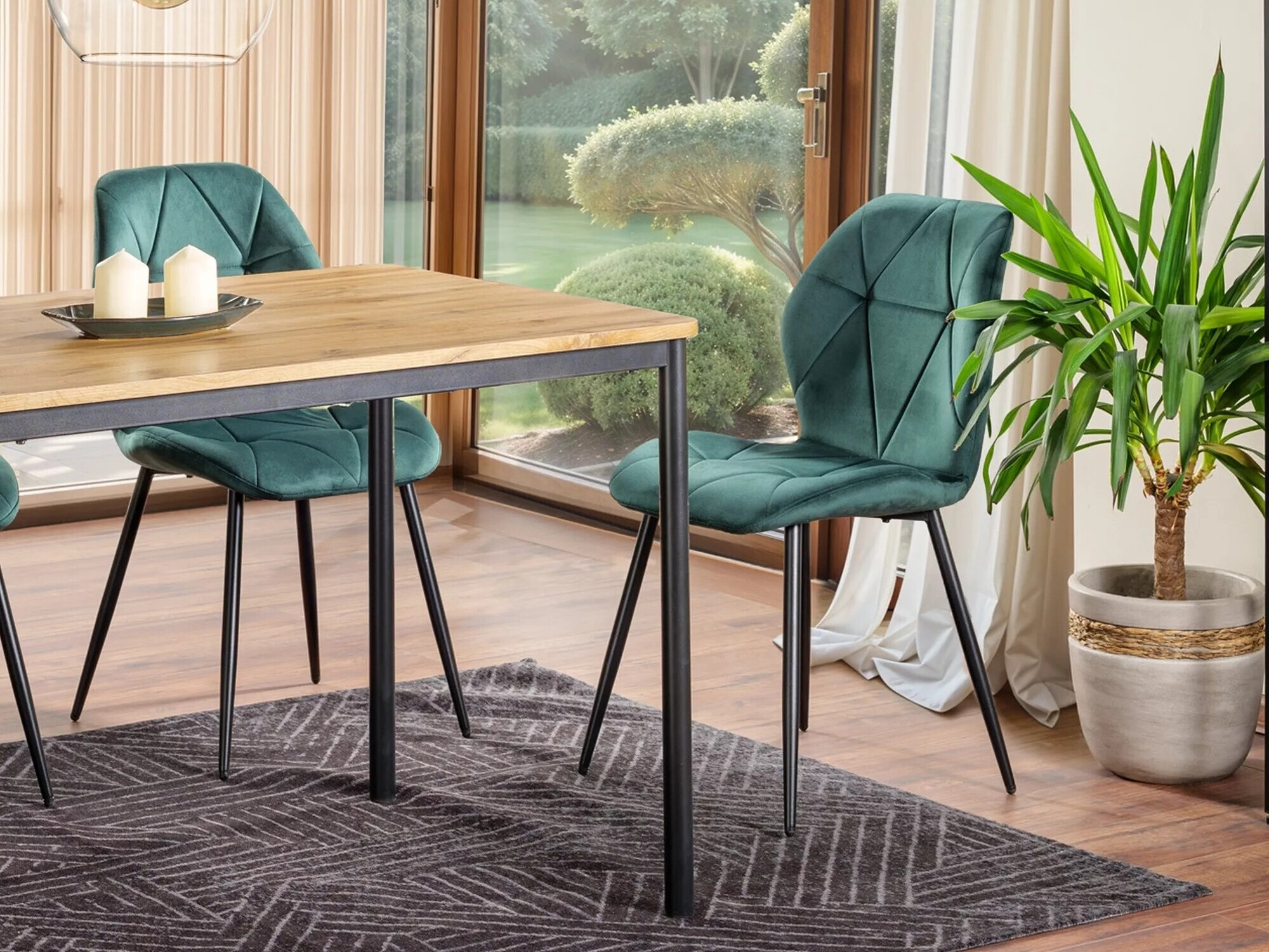 Silla Detroit 718 (Verde)