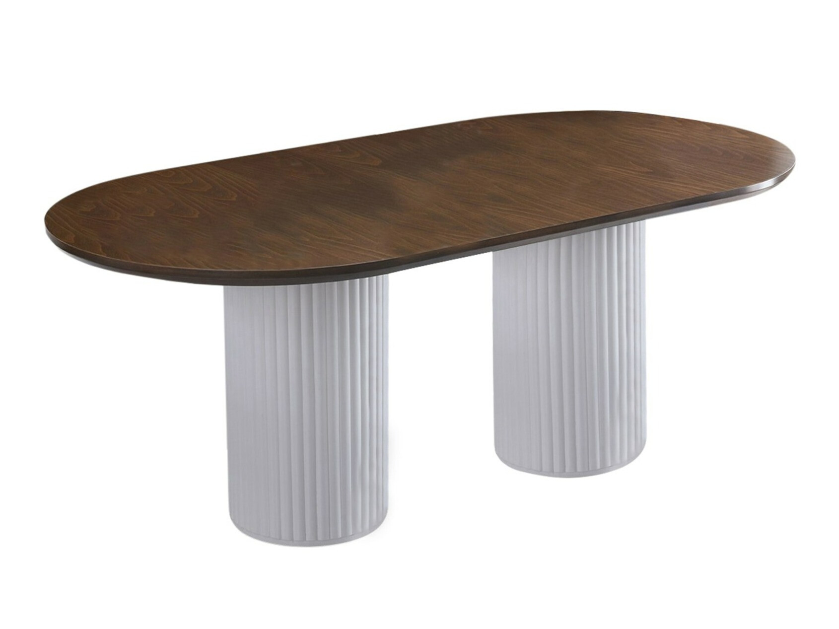 Mesa Kailua 2470 (Nogal + Blanco)