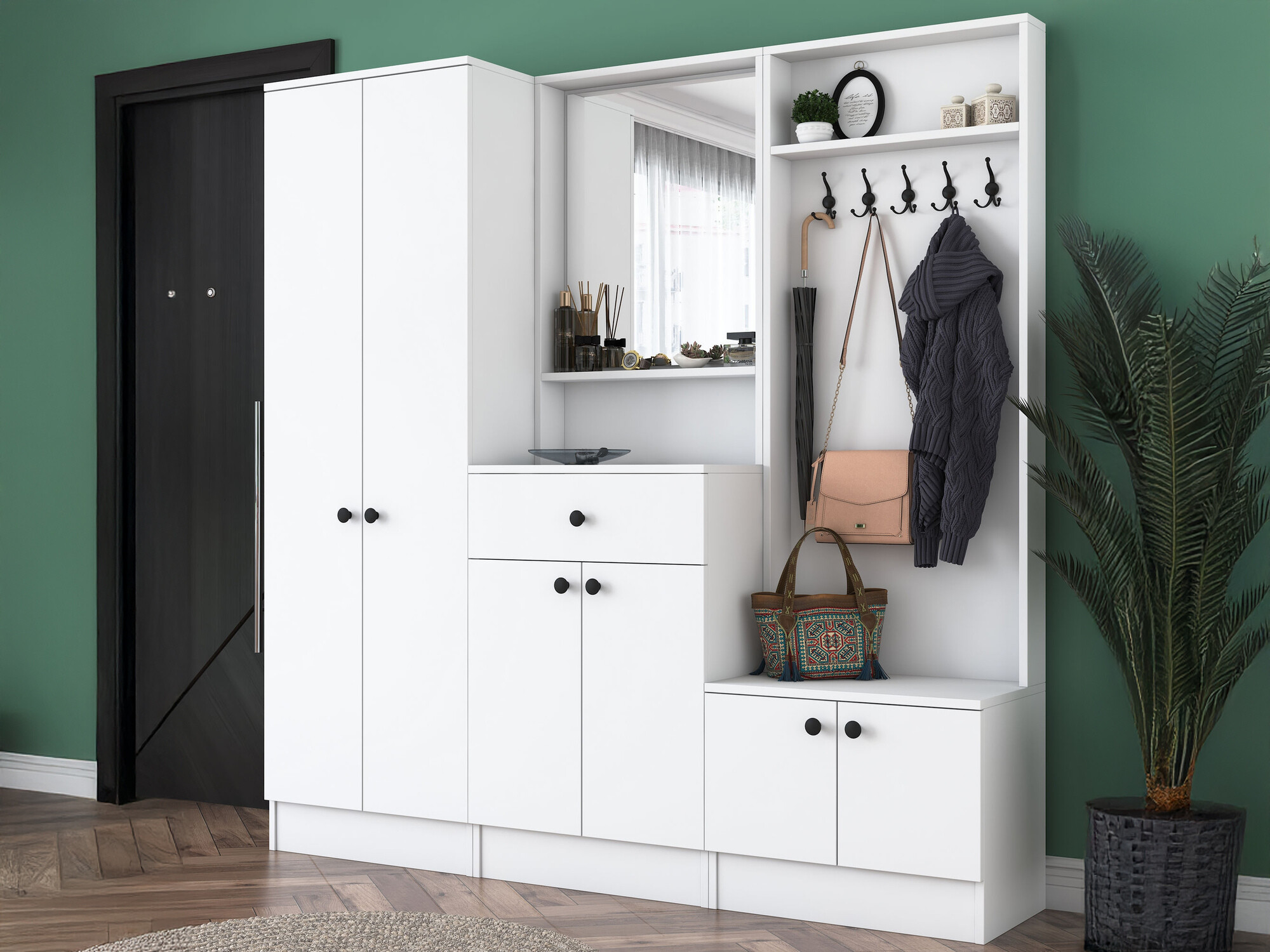 Conjunto para recibidor Kailua 2477