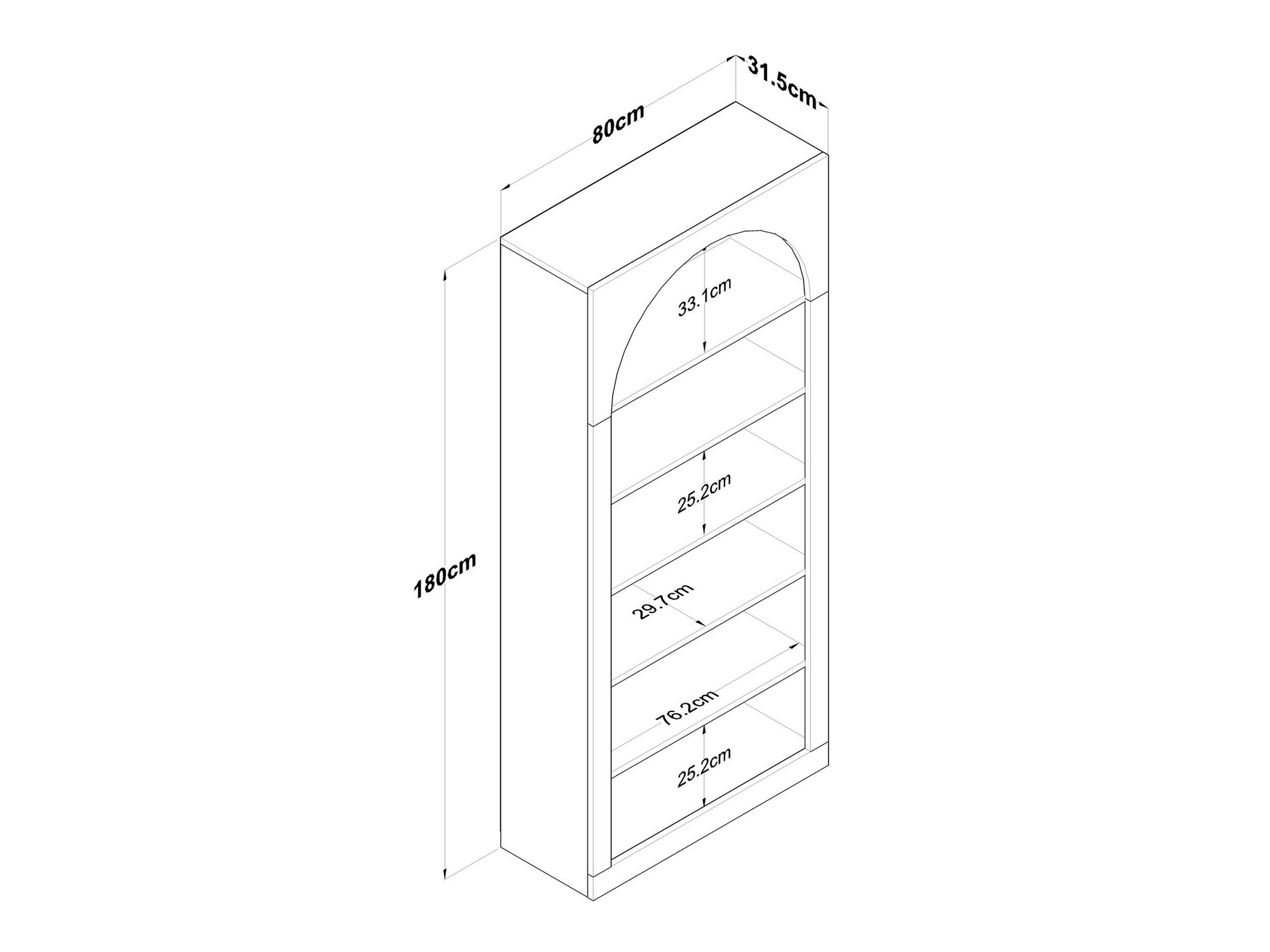 Estantería Kailua 2479