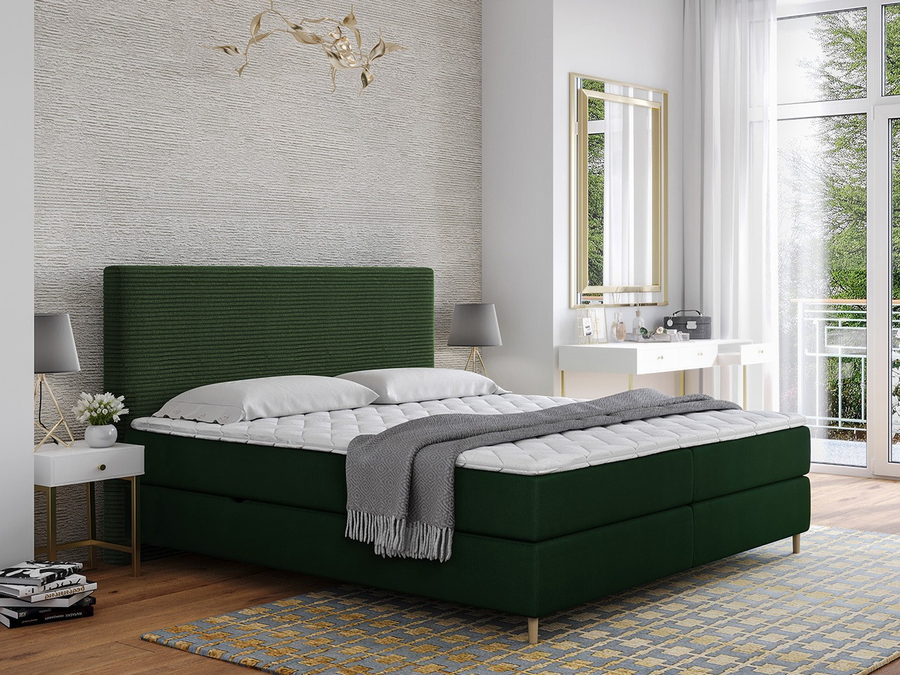 Cama continental ComfiDream 177 (Poso 14 + Kronos 14)