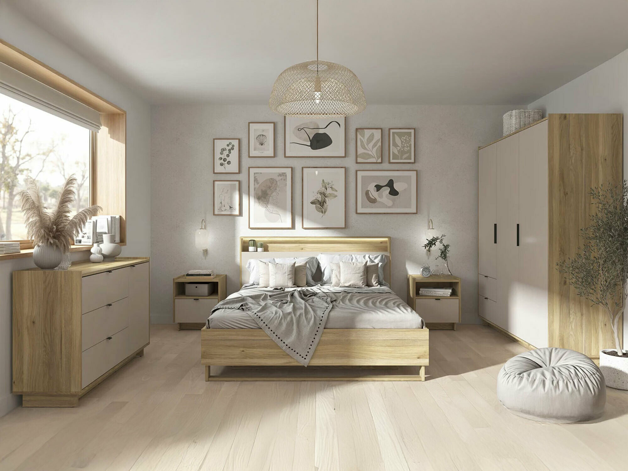 Conjunto de dormitorio Lorlivo 104