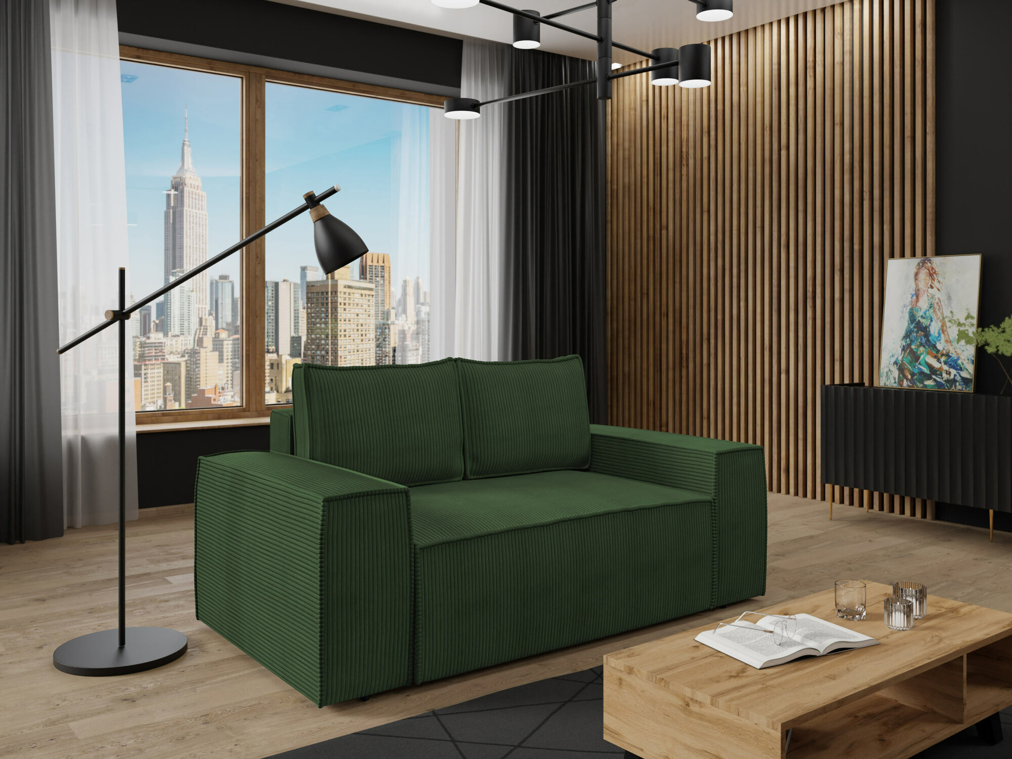 Sofá-cama Clovis 107 (Poso 14)