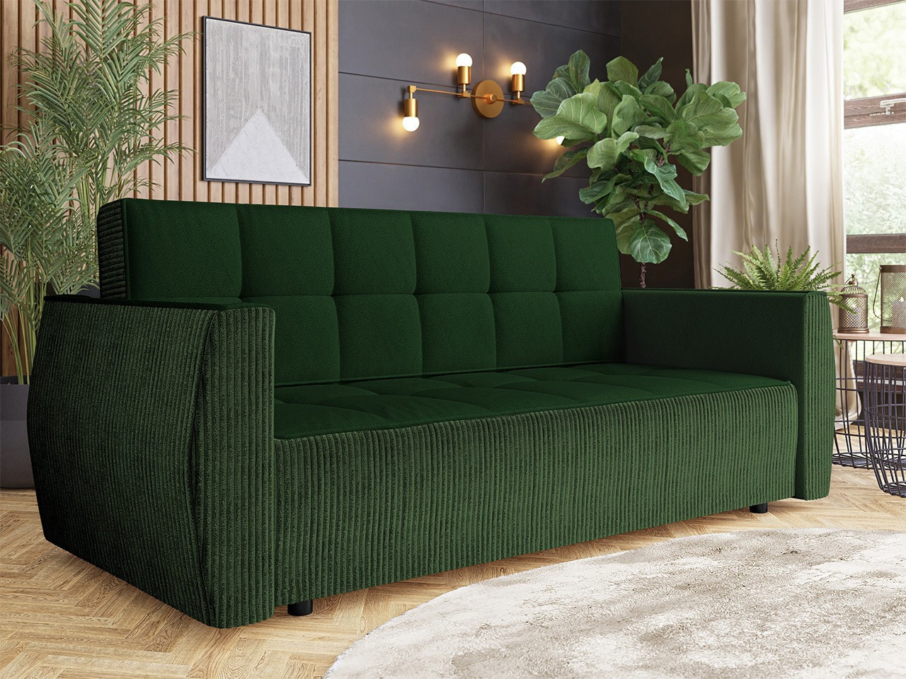 Sofá cama Edinburg 107 (Poso 14 + Kronos 14)