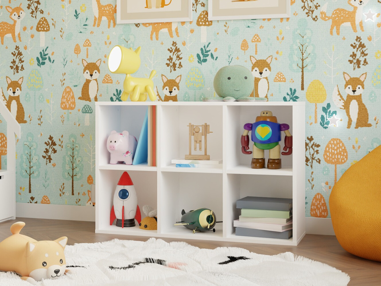 Estantería Mandeville 296 (Blanco)