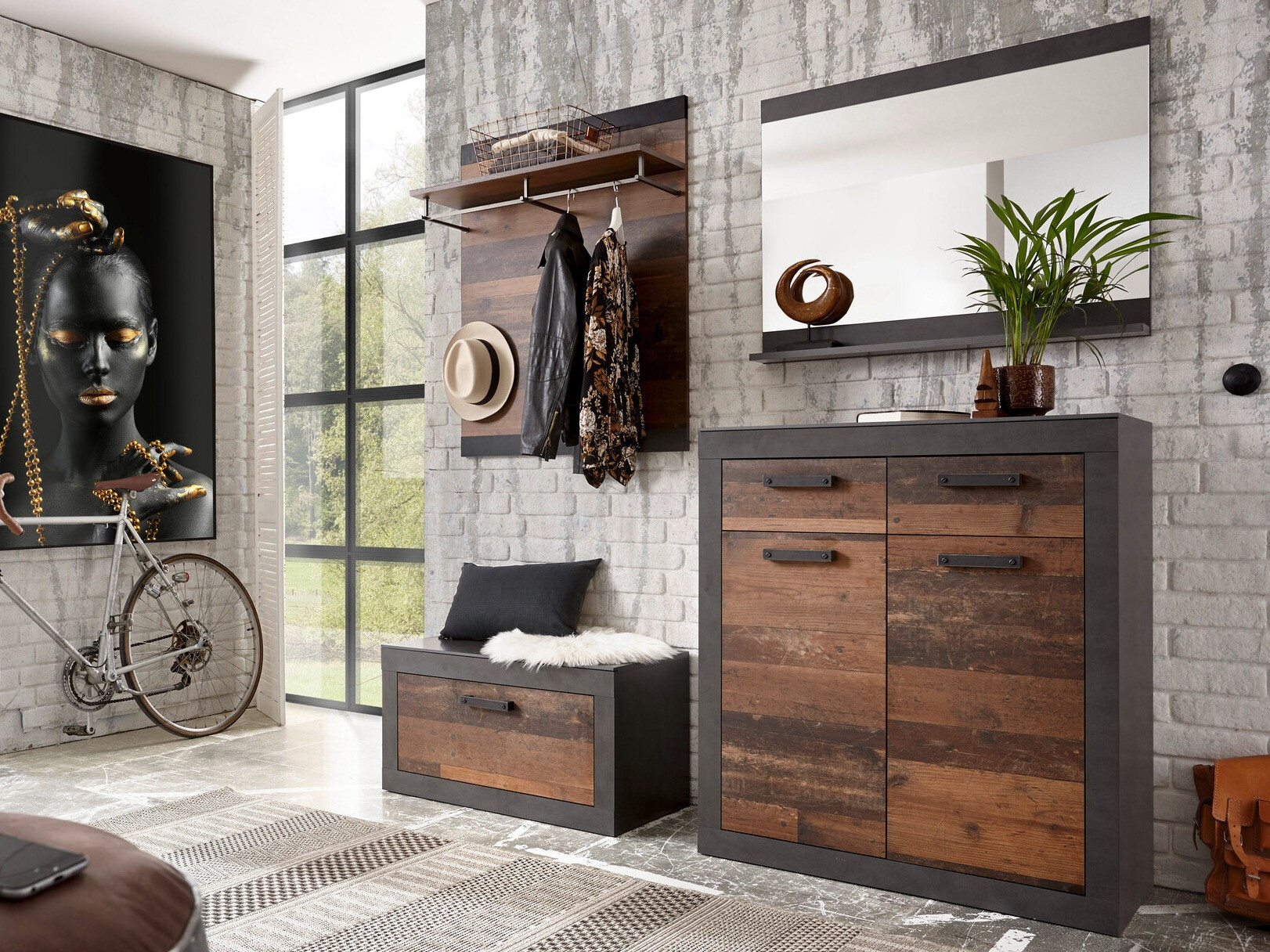 Conjunto para recibidor Revlara 128