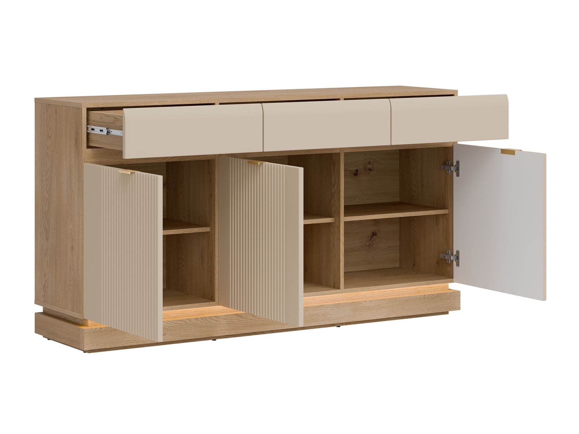 Cómoda Teselbu 104 (Cachemira + Roble)