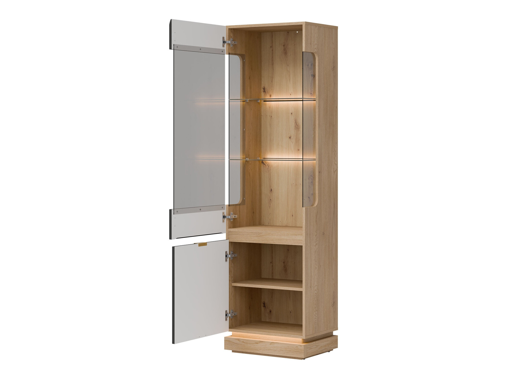 Estantería Teselbu 109 (Antracita + Roble)