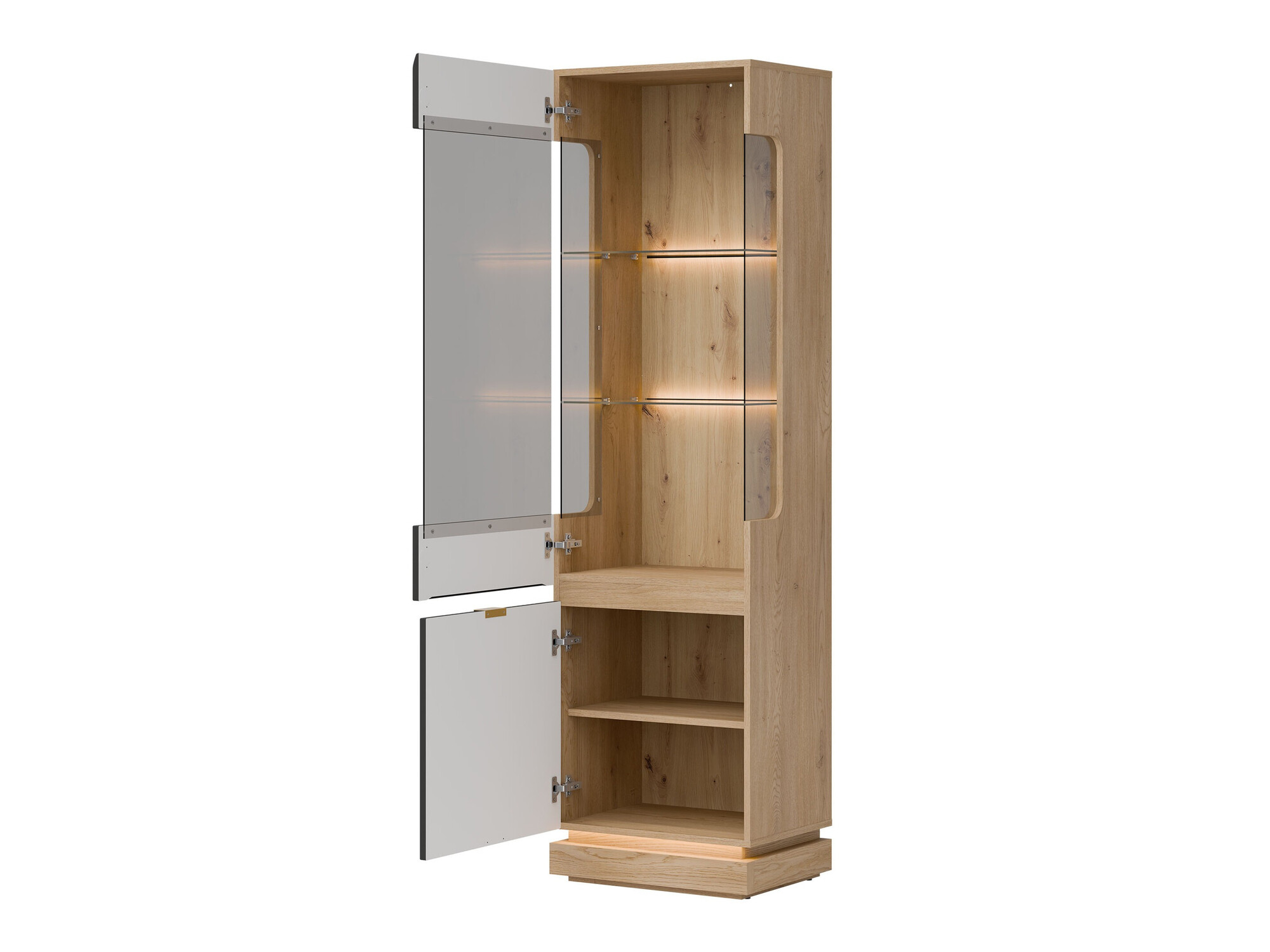 Estantería Teselbu 109 (Antracita + Roble)