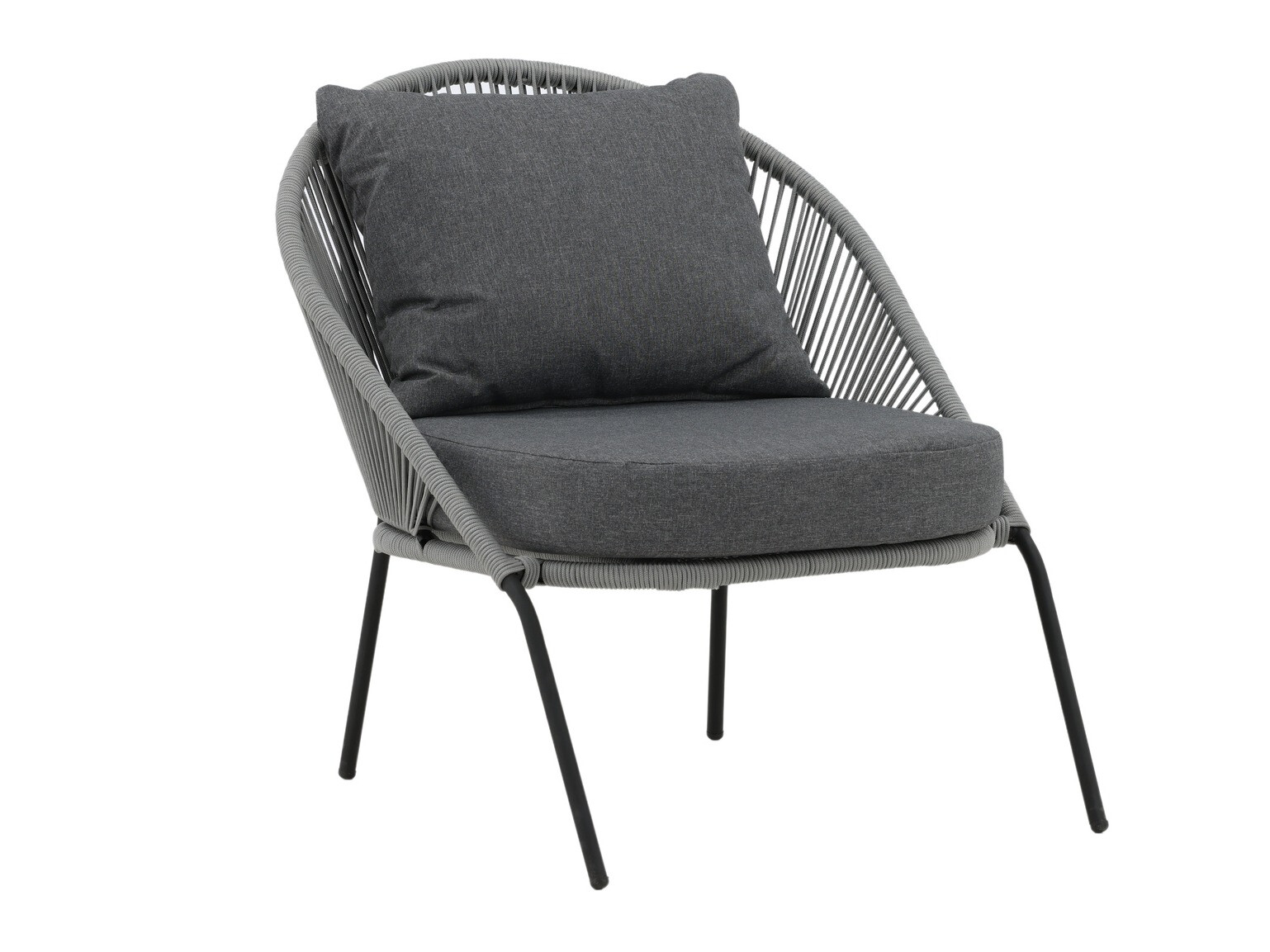 Sillón plara exterior Dallas 1079 (Gris)