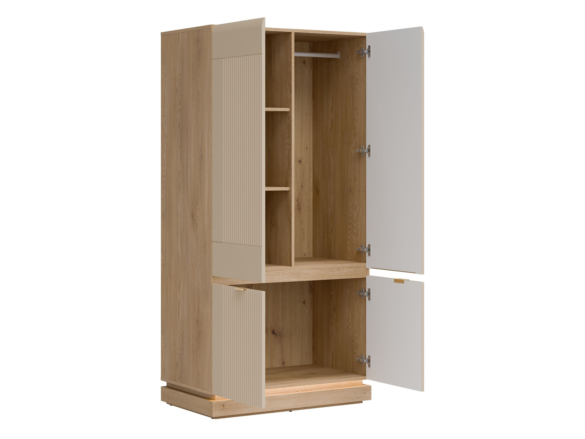 Armario Teselbu 113 (Cachemira + Roble)