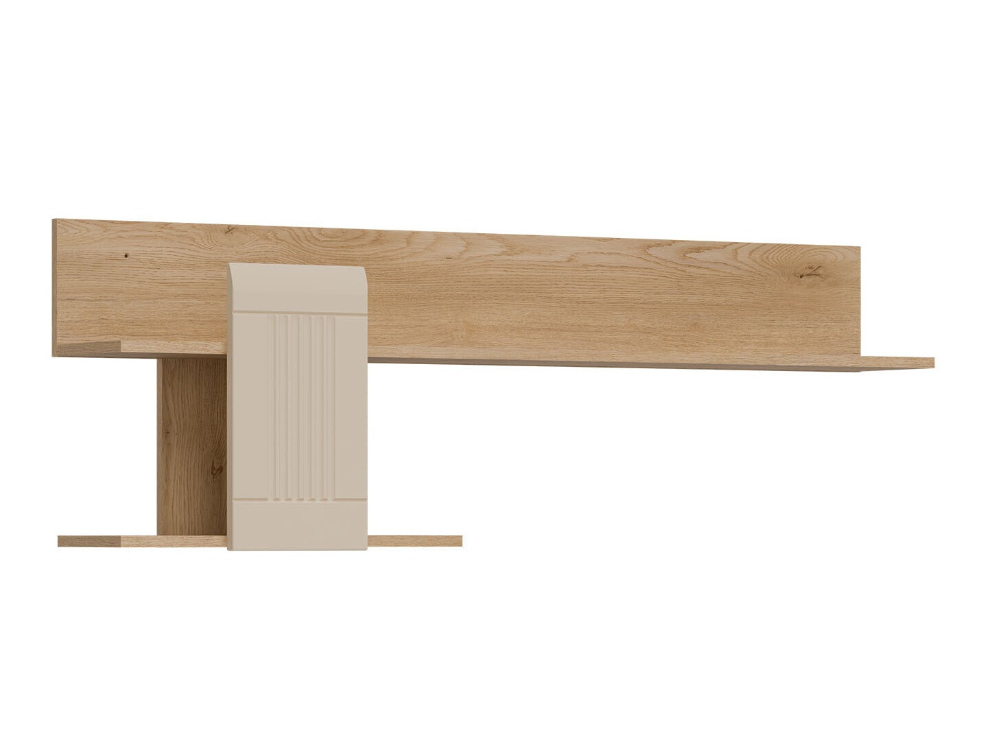 Estantería de pared Teselbu 115 (Cachemira + Roble)