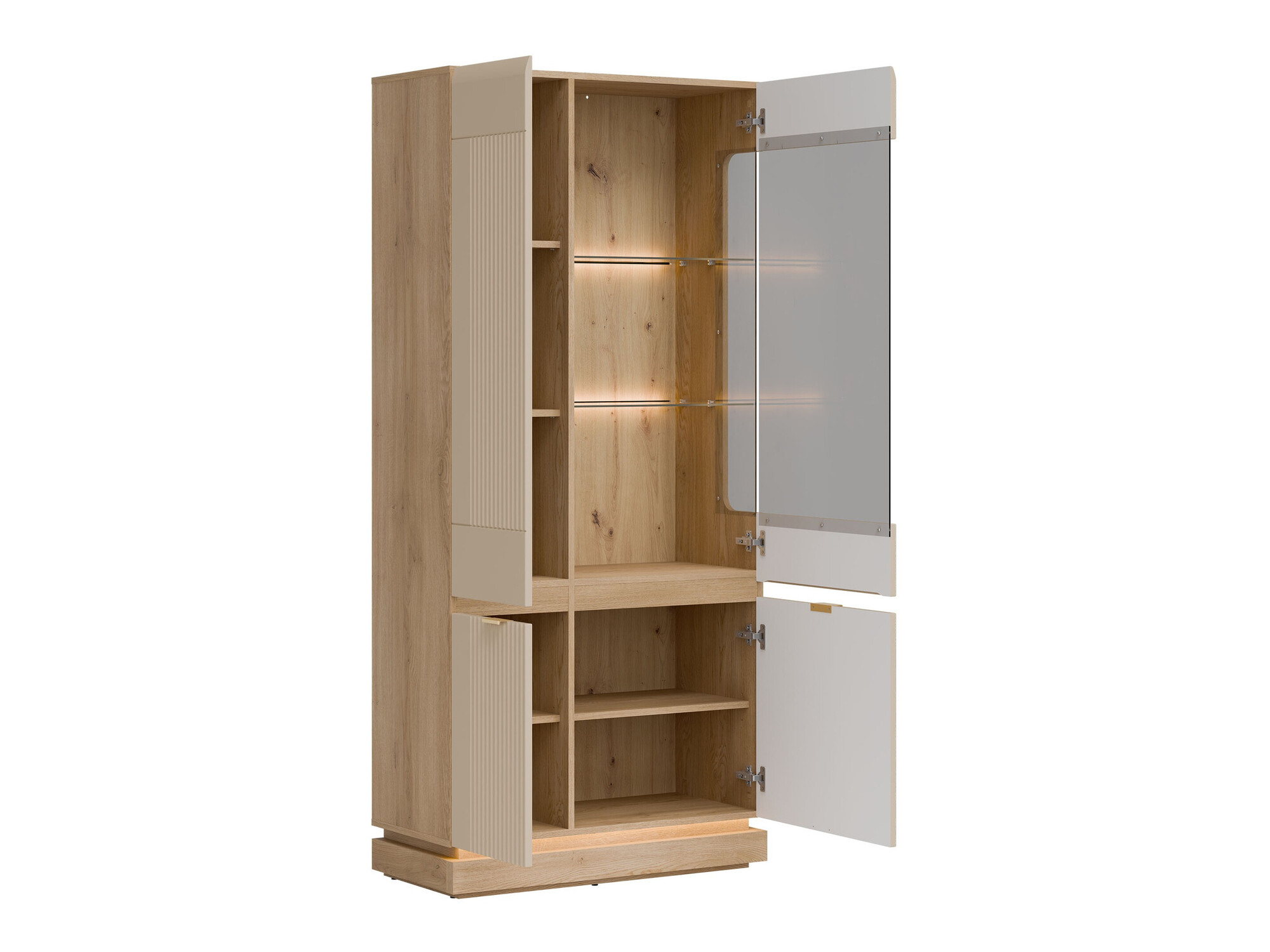 Conjunto de salón Teselbu 116 (Cachemira + Roble)