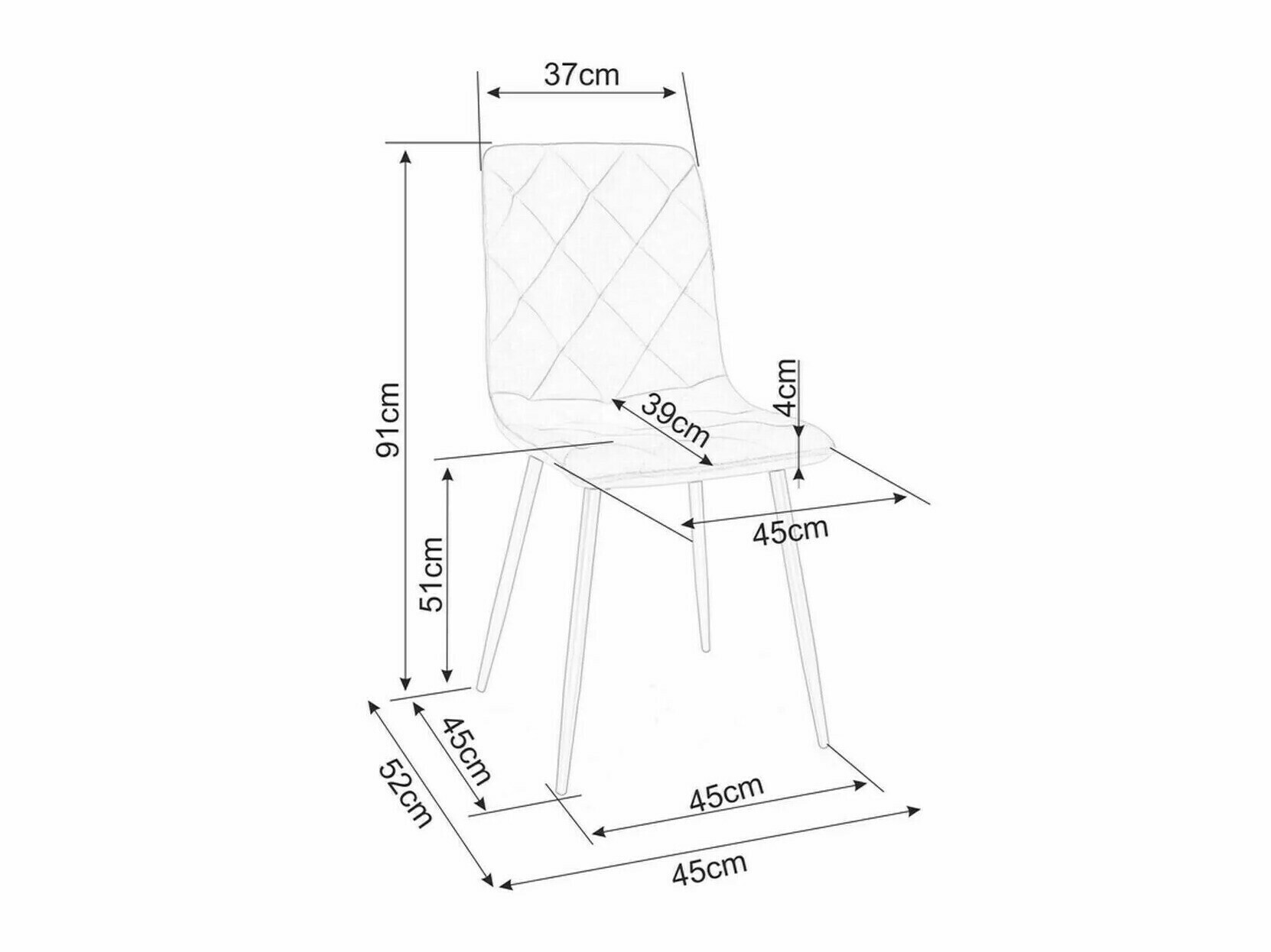 Silla Detroit 741 (Beige)