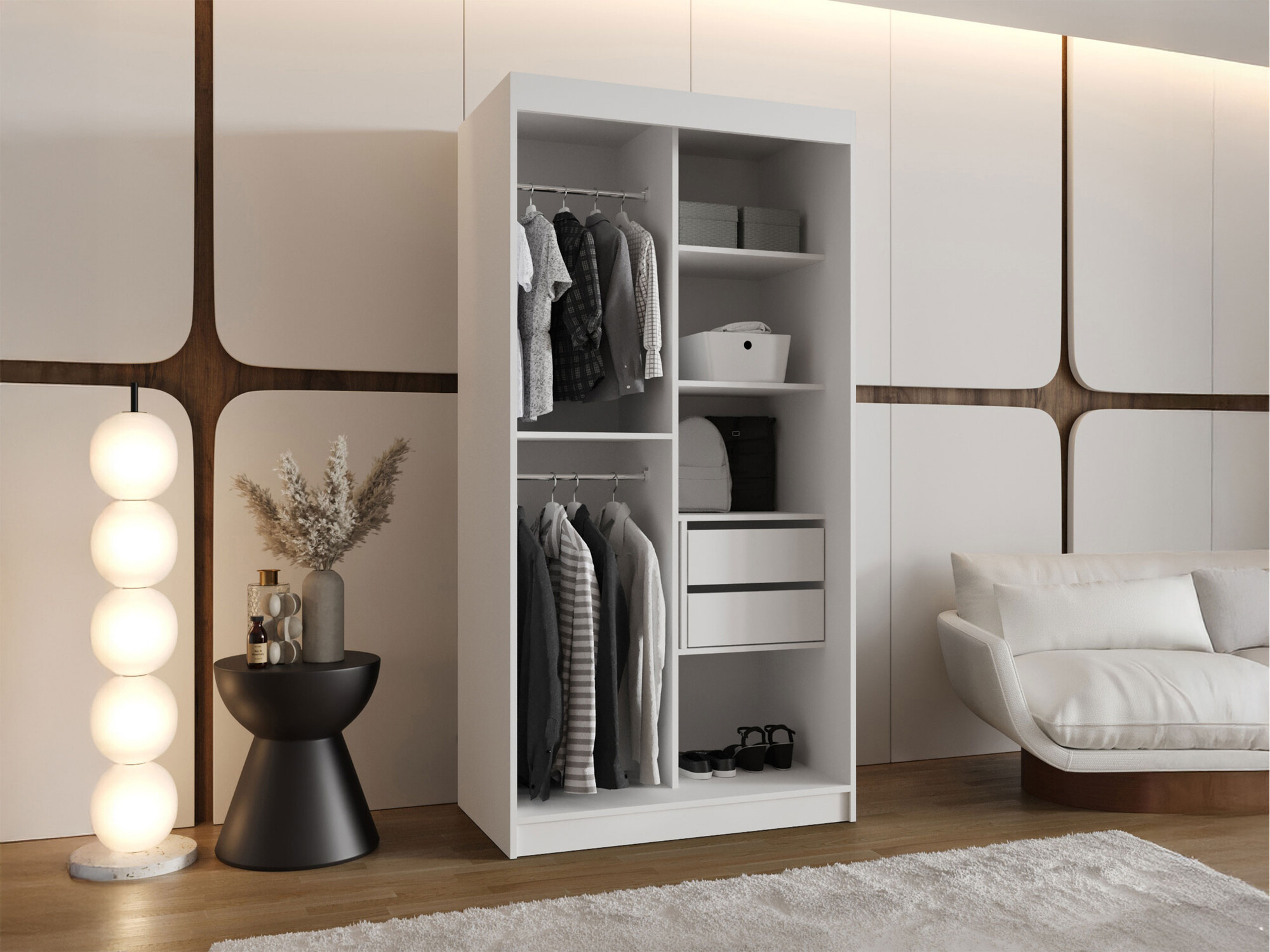 Armario Hartford 498 (Blanco)