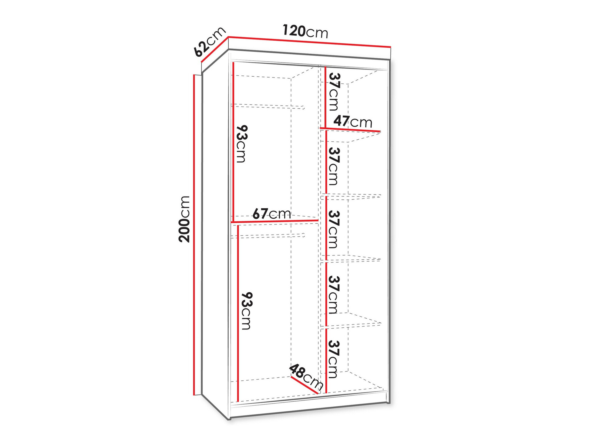 Armario Hartford 501 (Blanco)