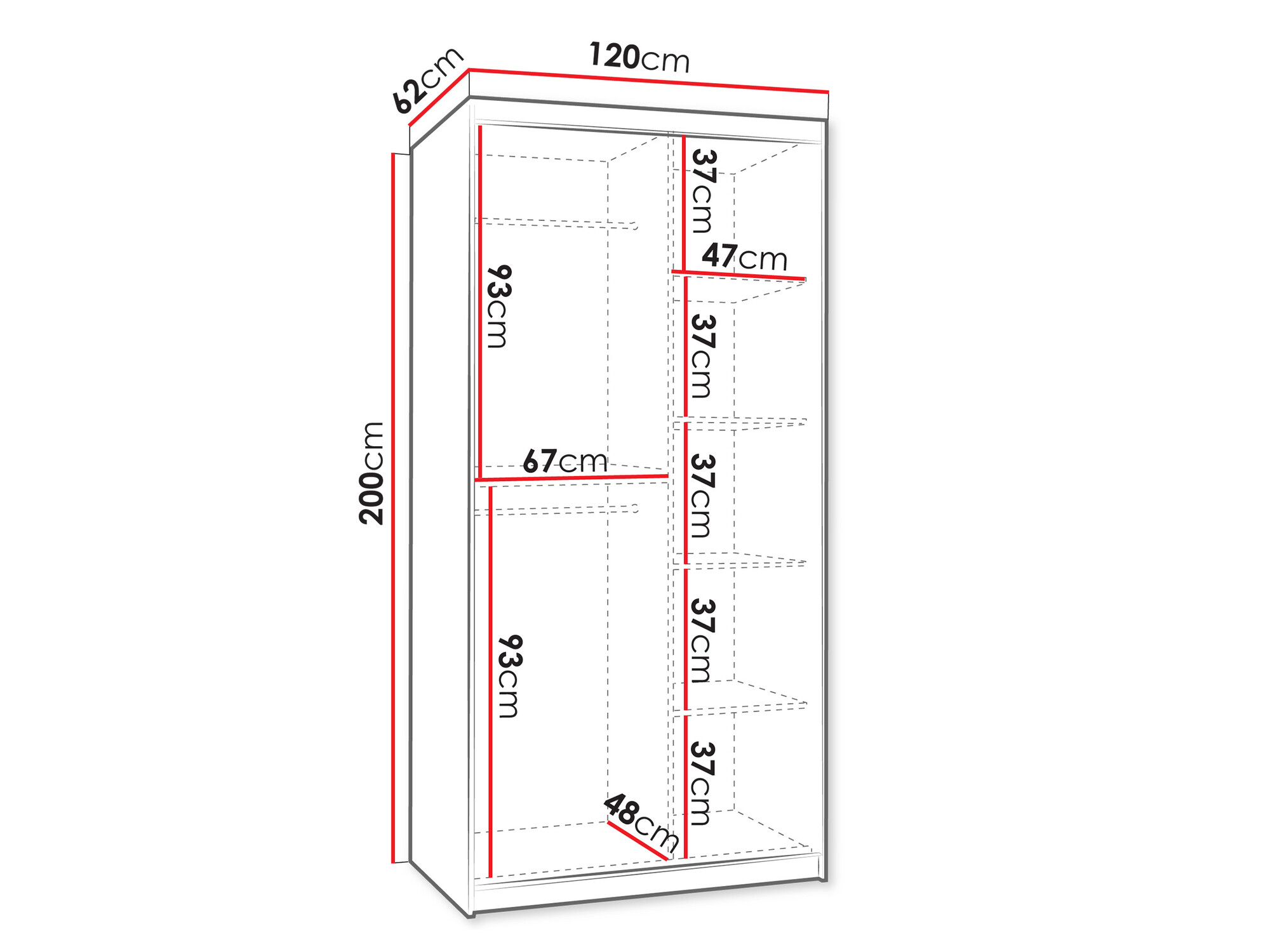 Armario Hartford 504 (Roble Artisan)