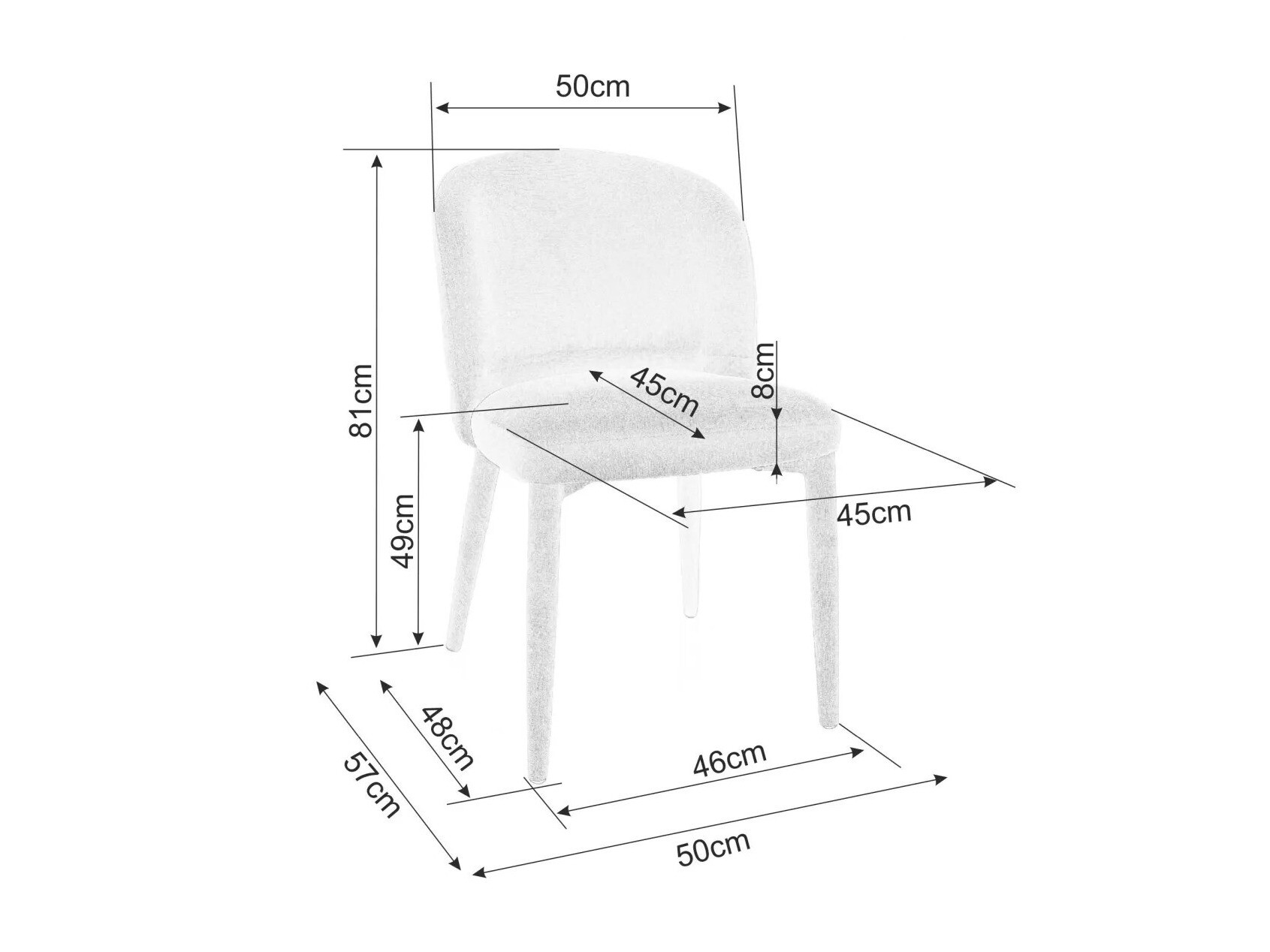 Silla Detroit 742 (Beige)
