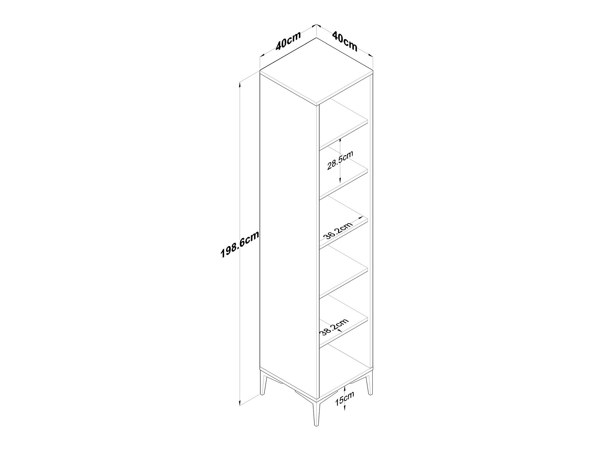 Estantería Kailua 2504