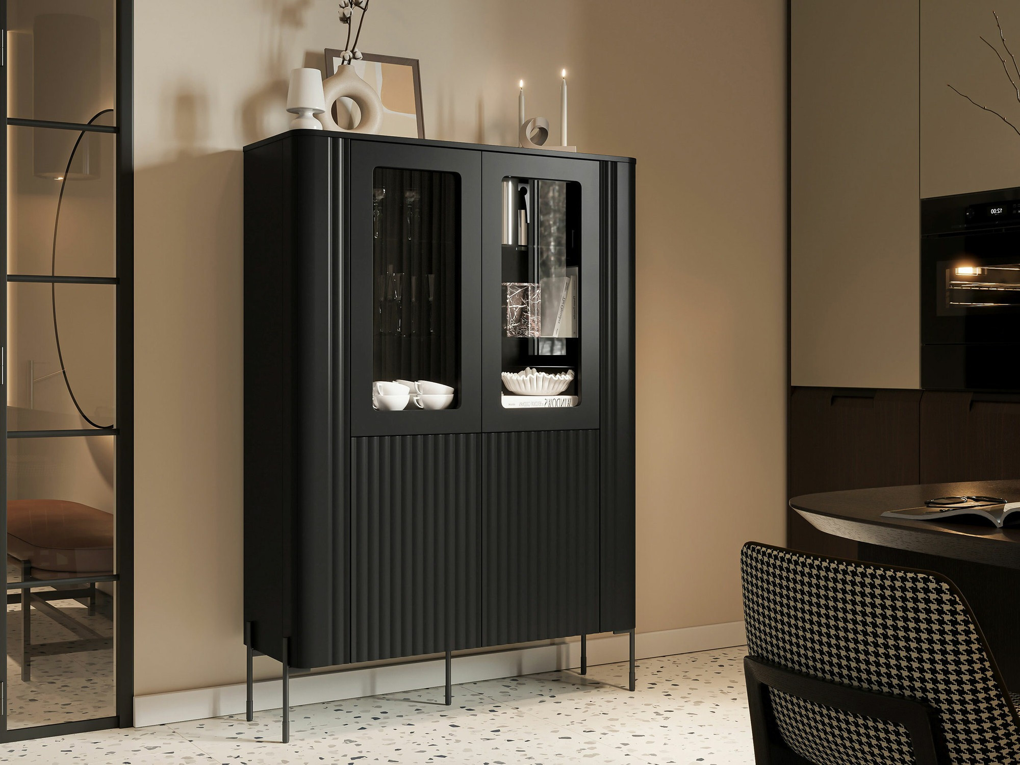 Estantería Mavnue 103 (Negro)