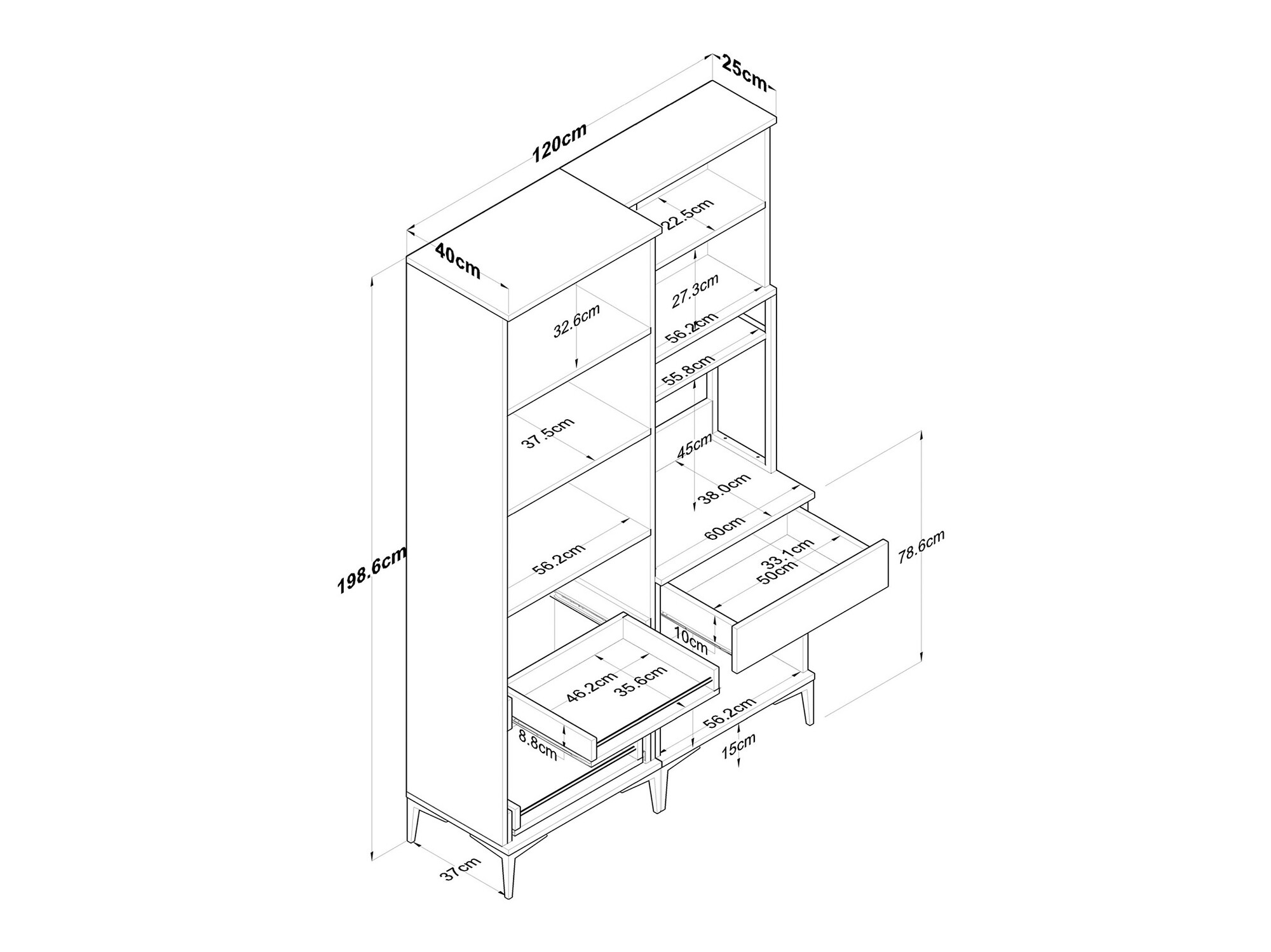 Mueble multifuncional Kailua 2494