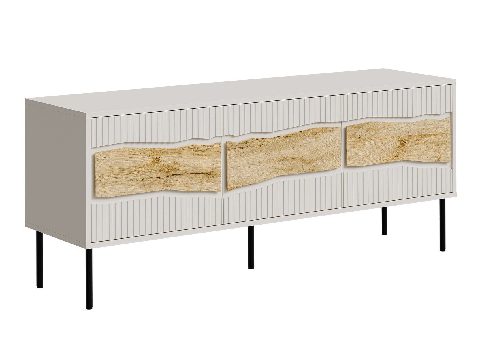 Mueble TV Monevare 103 (Roble wotan + Cachemira)