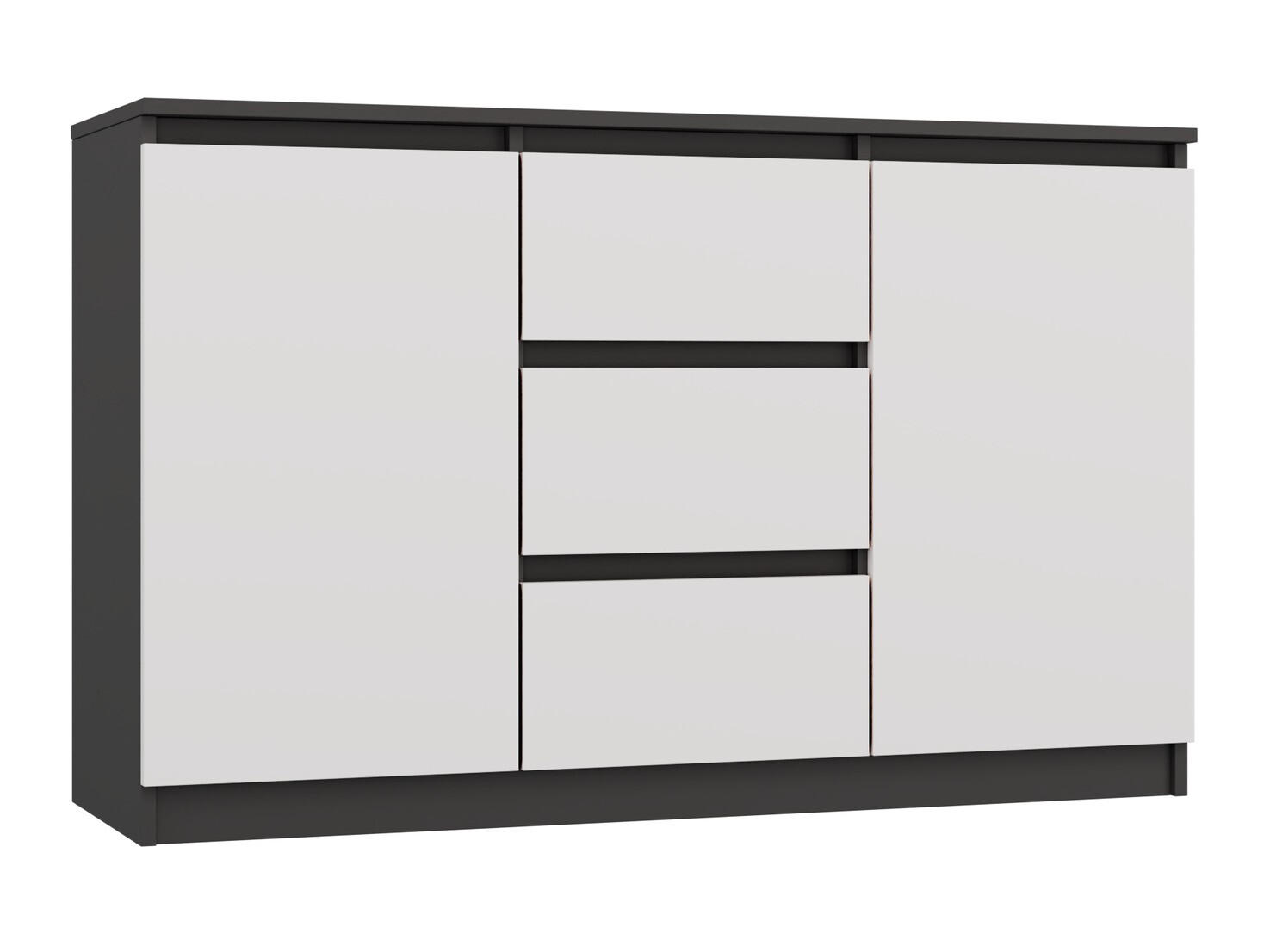 Cómoda Elbvelu 112 (Blanco + Antracita)