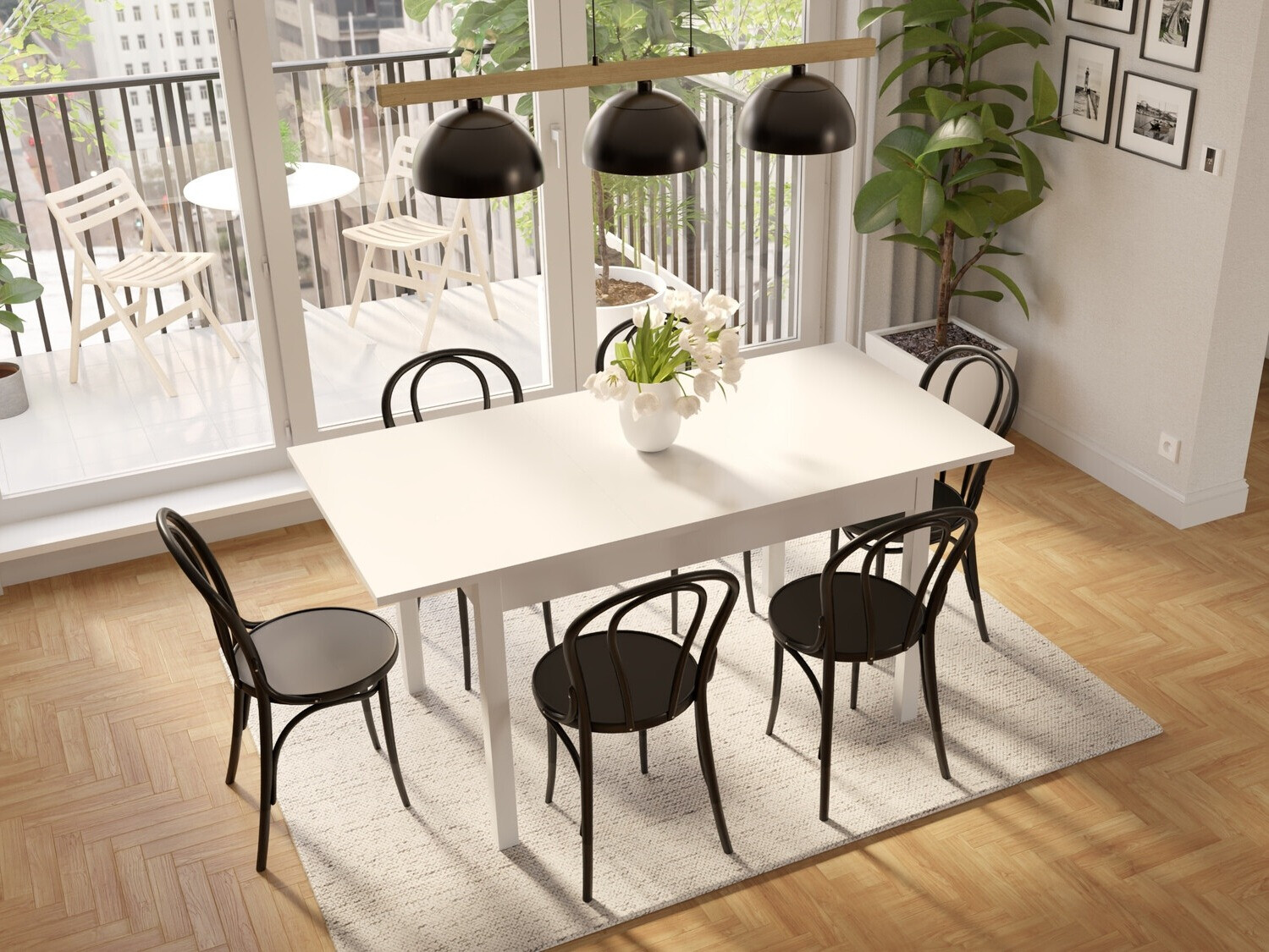 Mesa Bristol 220 (Blanco)