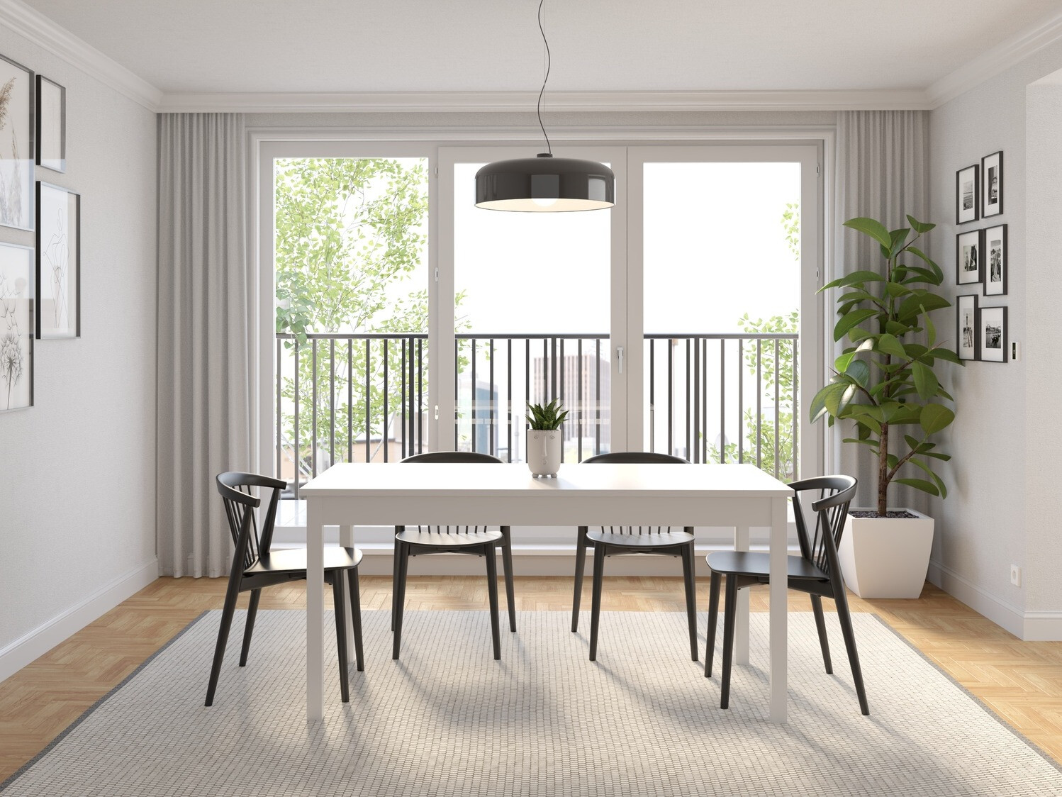 Mesa Bristol 221 (Blanco)