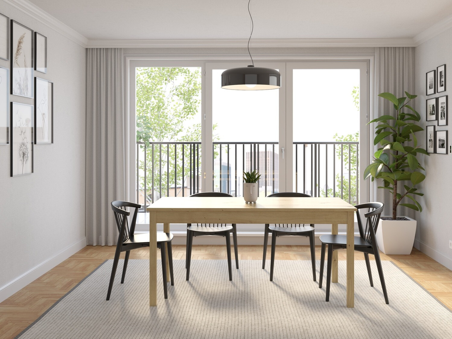 Mesa Bristol 221 (Roble Artisan)