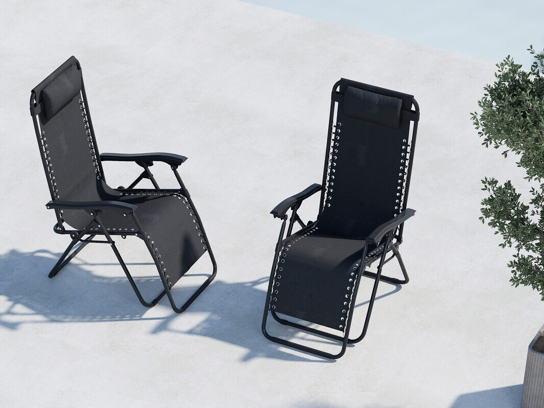 Silla para exterior Dallas 4823 (Negro)