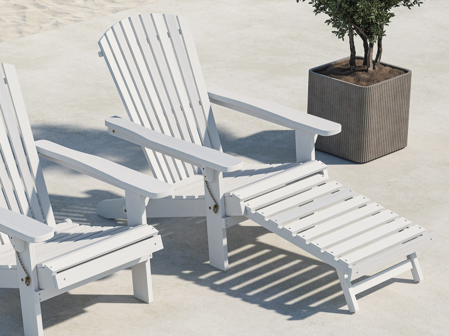 Tumbona Dallas 4827 (Blanco)