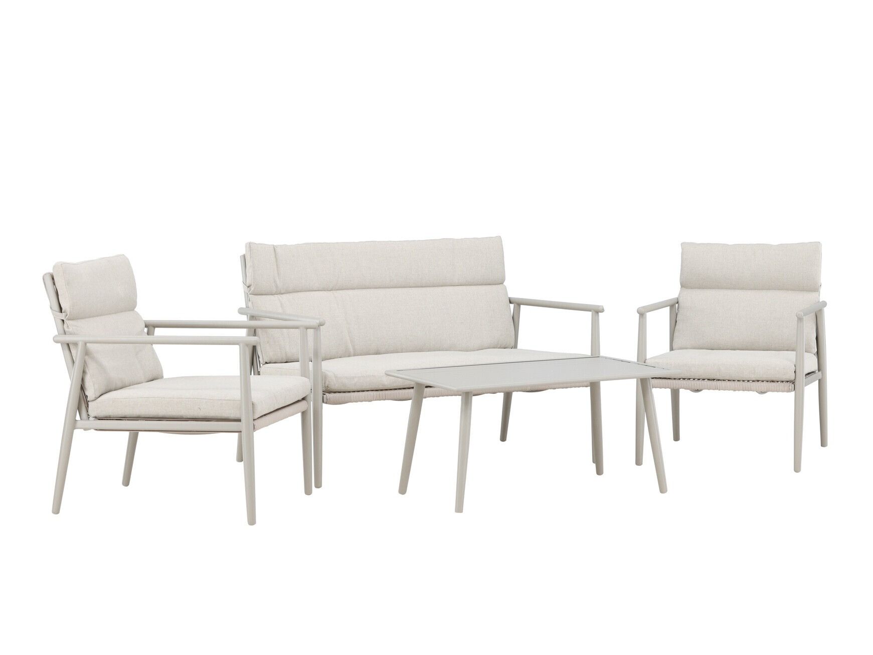 Conjunto de muebles de exterior Dallas 4831 (Beige)