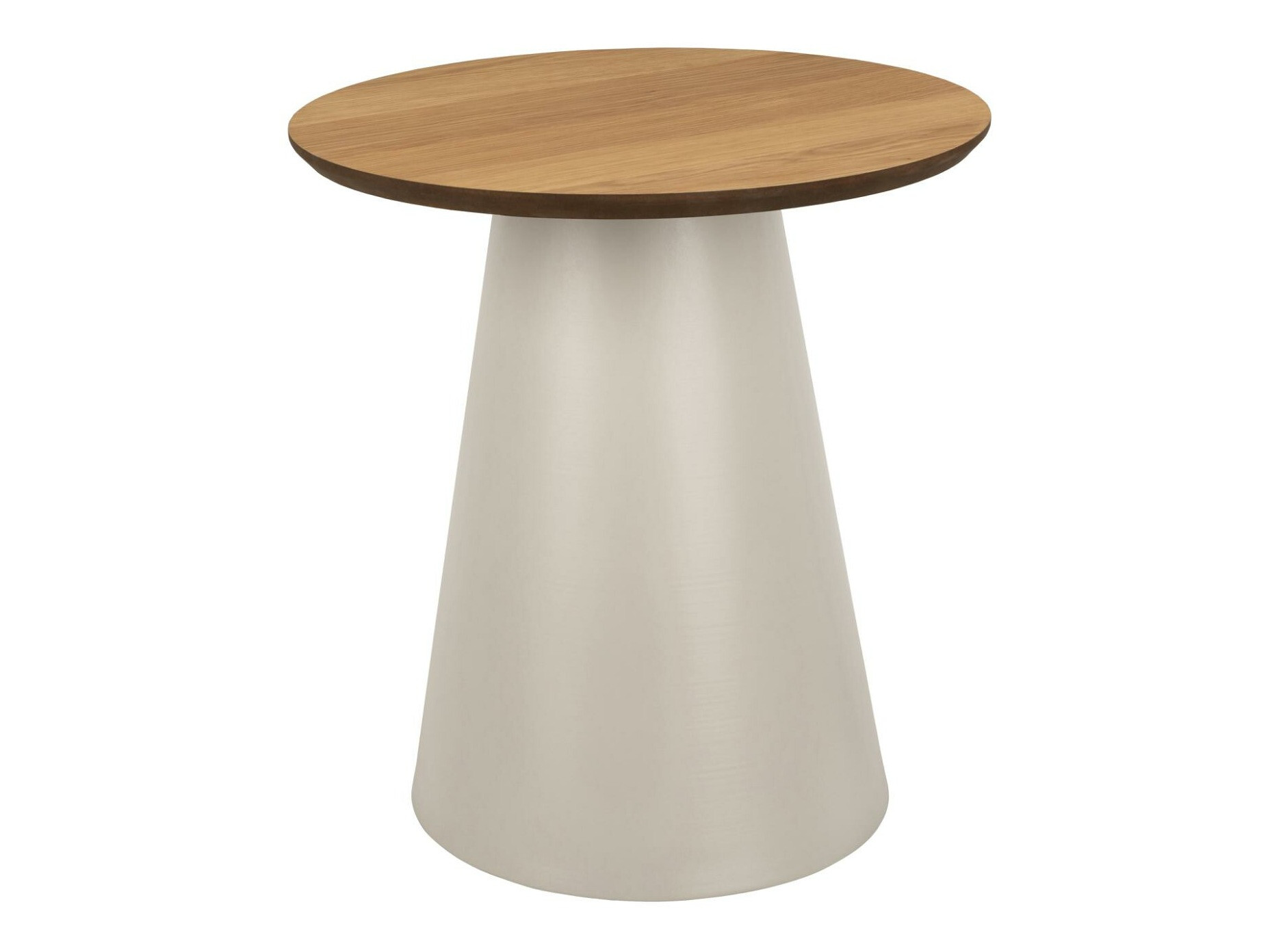 Mesa auxiliar Norsica 950 (Gris + Roble)