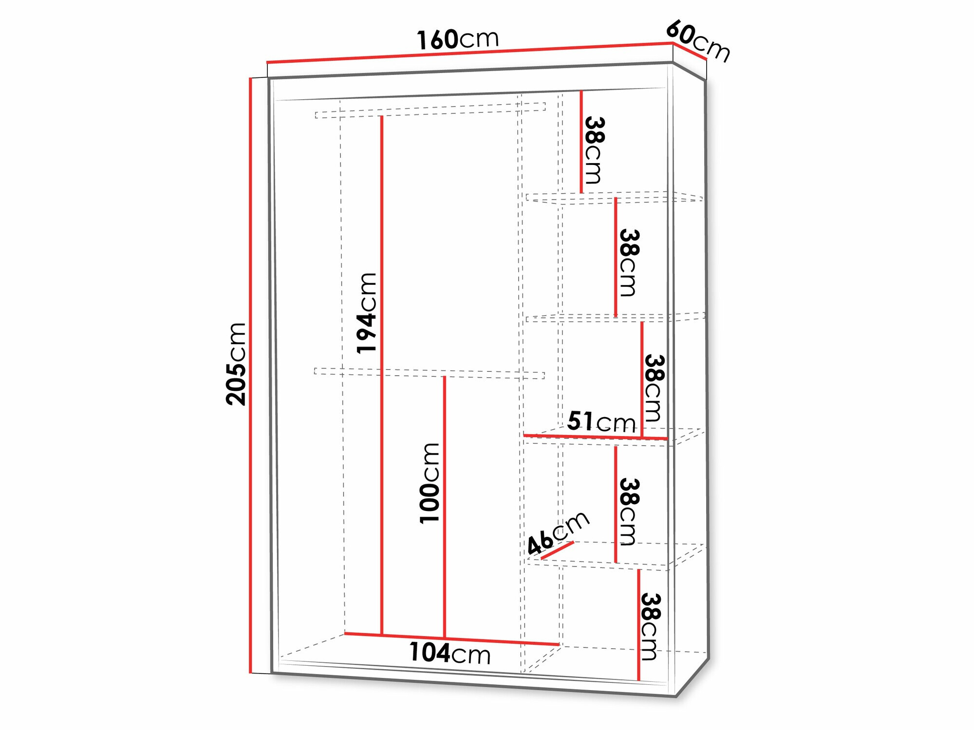 Armario Cosmes (Blanco)