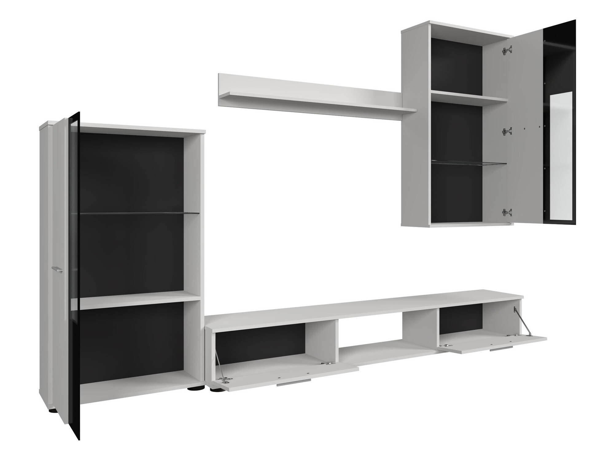 Conjunto de salón Tucson 100 (Nogal)