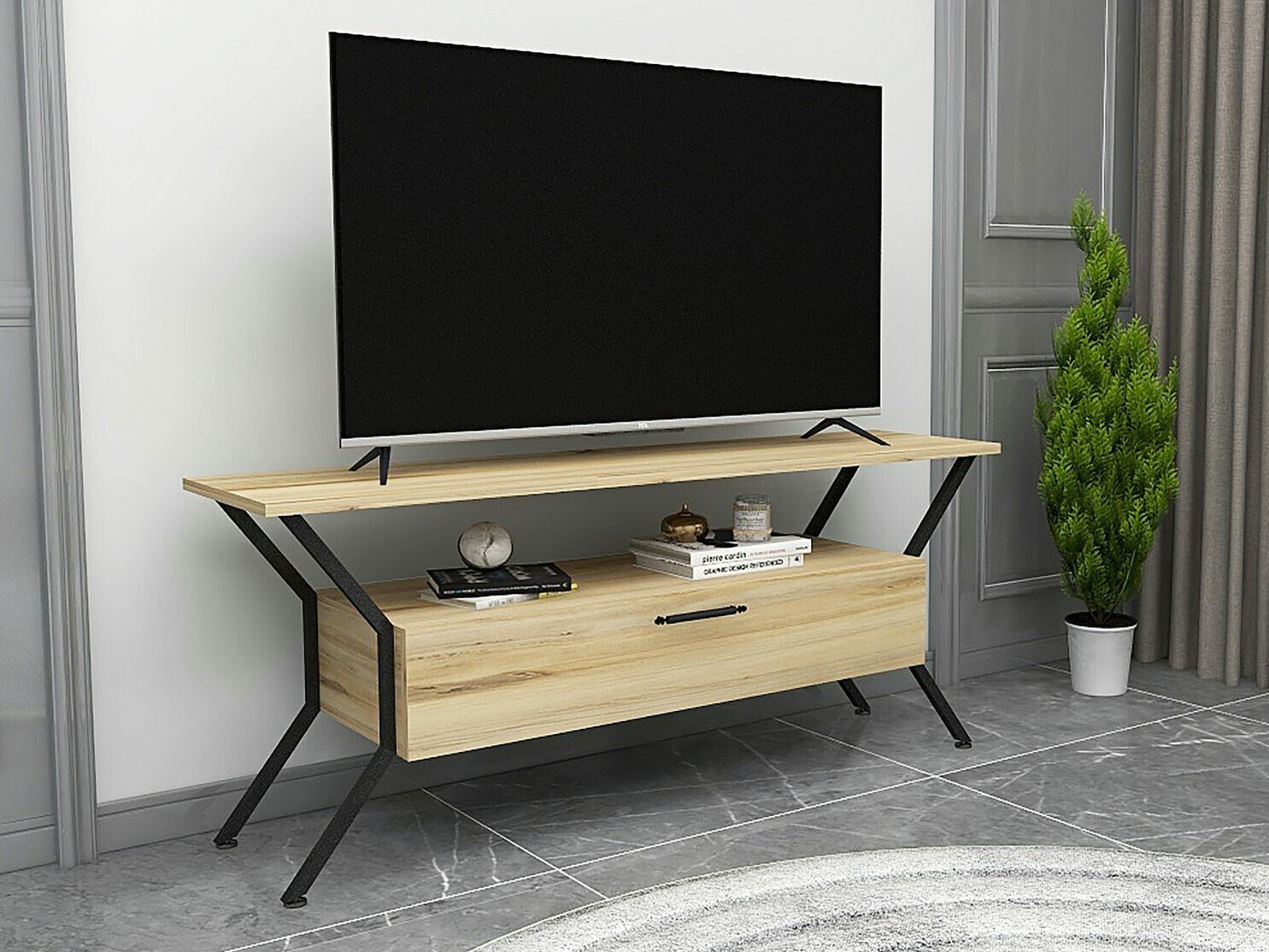 Mueble TV Kailua 2506 (Luminoso madera)