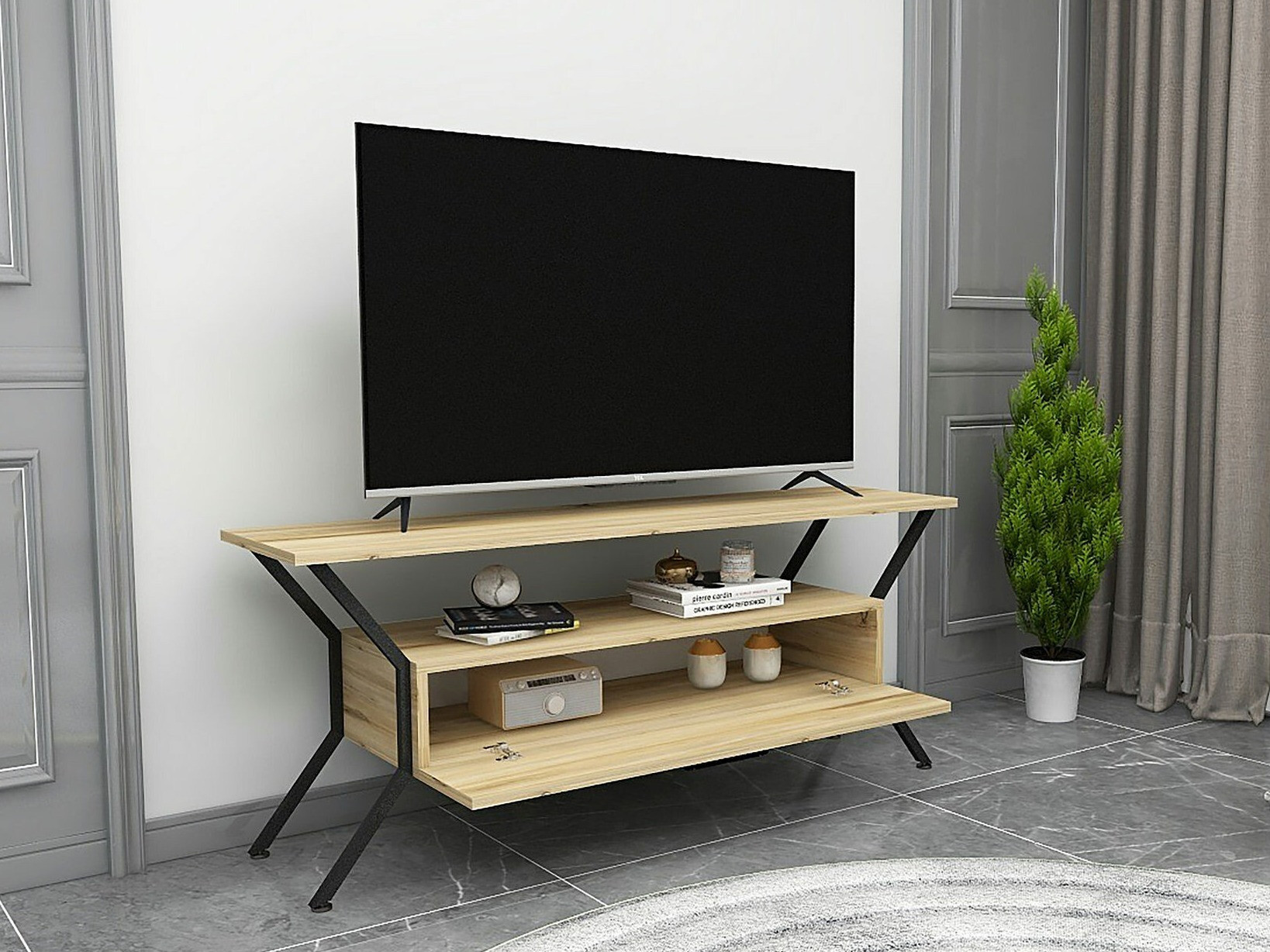 Mueble TV Kailua 2506 (Luminoso madera)