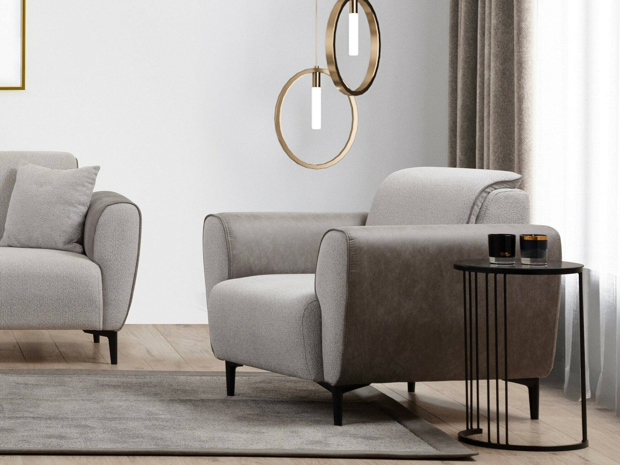 Sillón Altadena 603 (Gris)